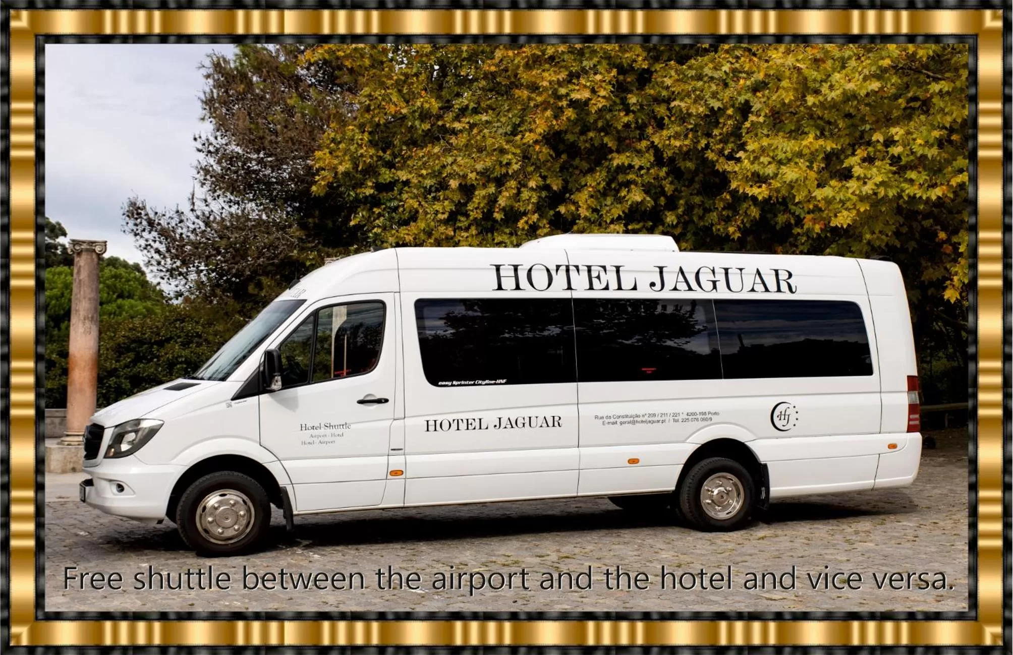 Hotel Jaguar Oporto - Airport to Hotel and City Center and Vice-Versa is a Free and Continuous Shuttle Service from 7AM to 8PM