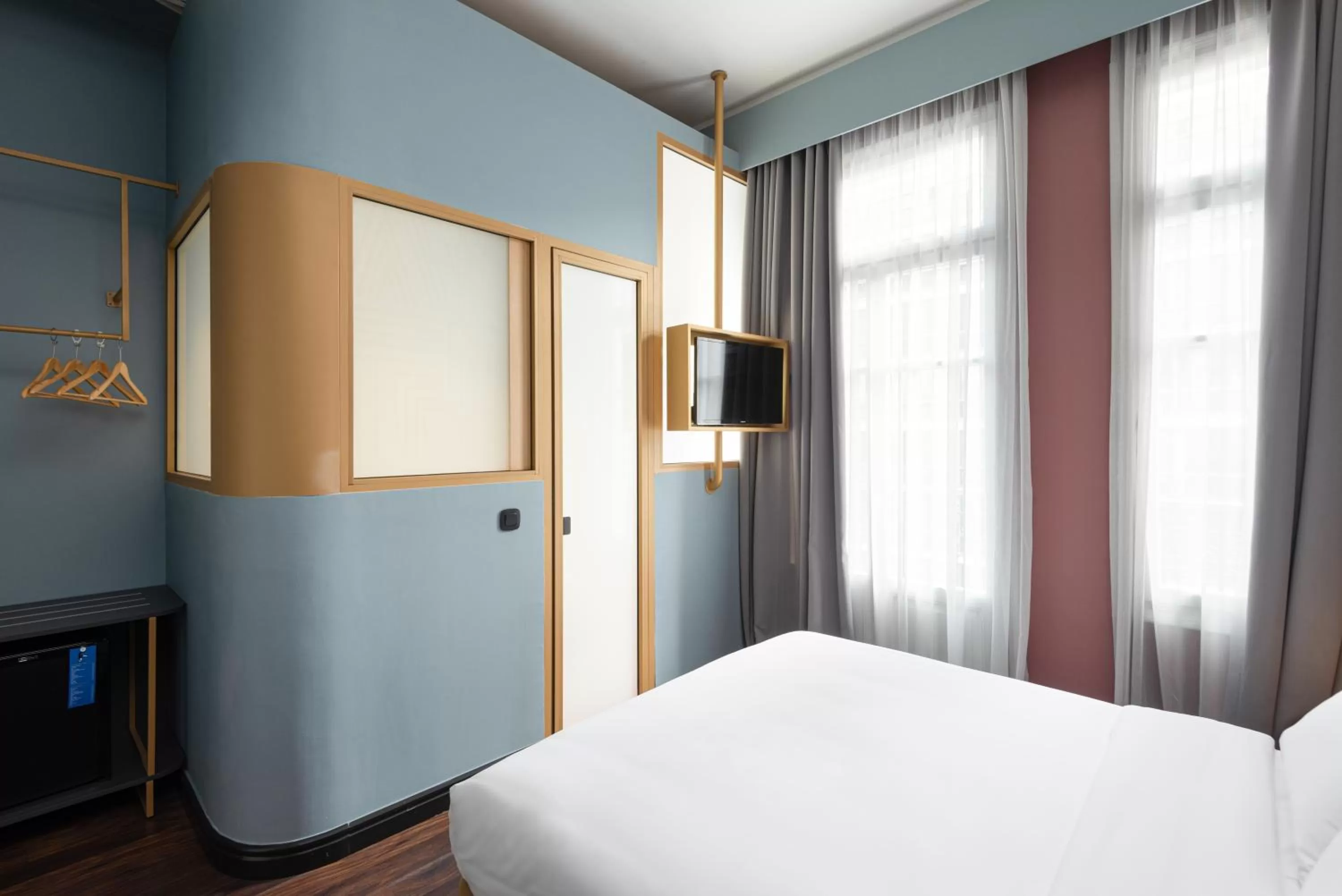 Decorative detail, Bed in Colors Urban Hotel Thessaloniki