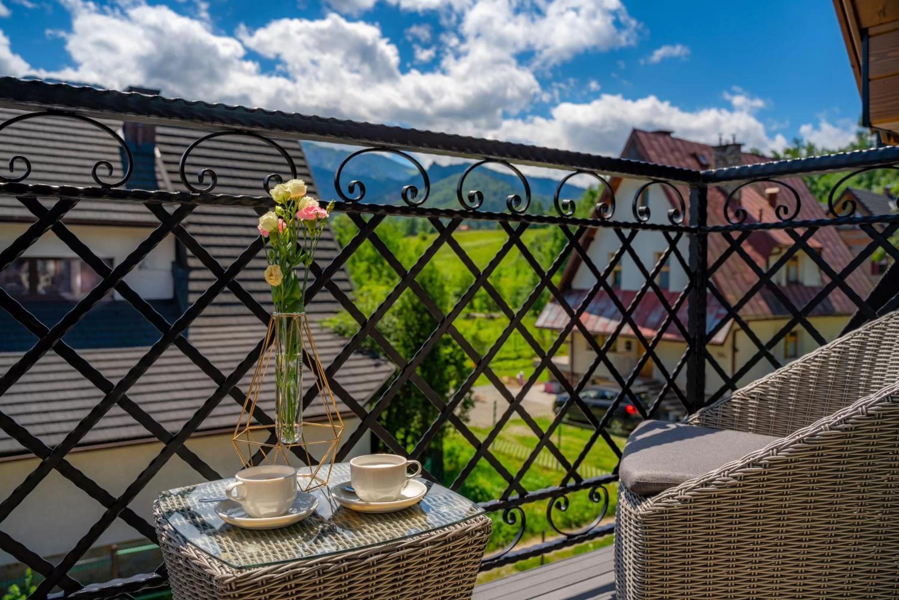 Balcony/Terrace in Serce Tatr Residence Zakopane - blisko Krupówek