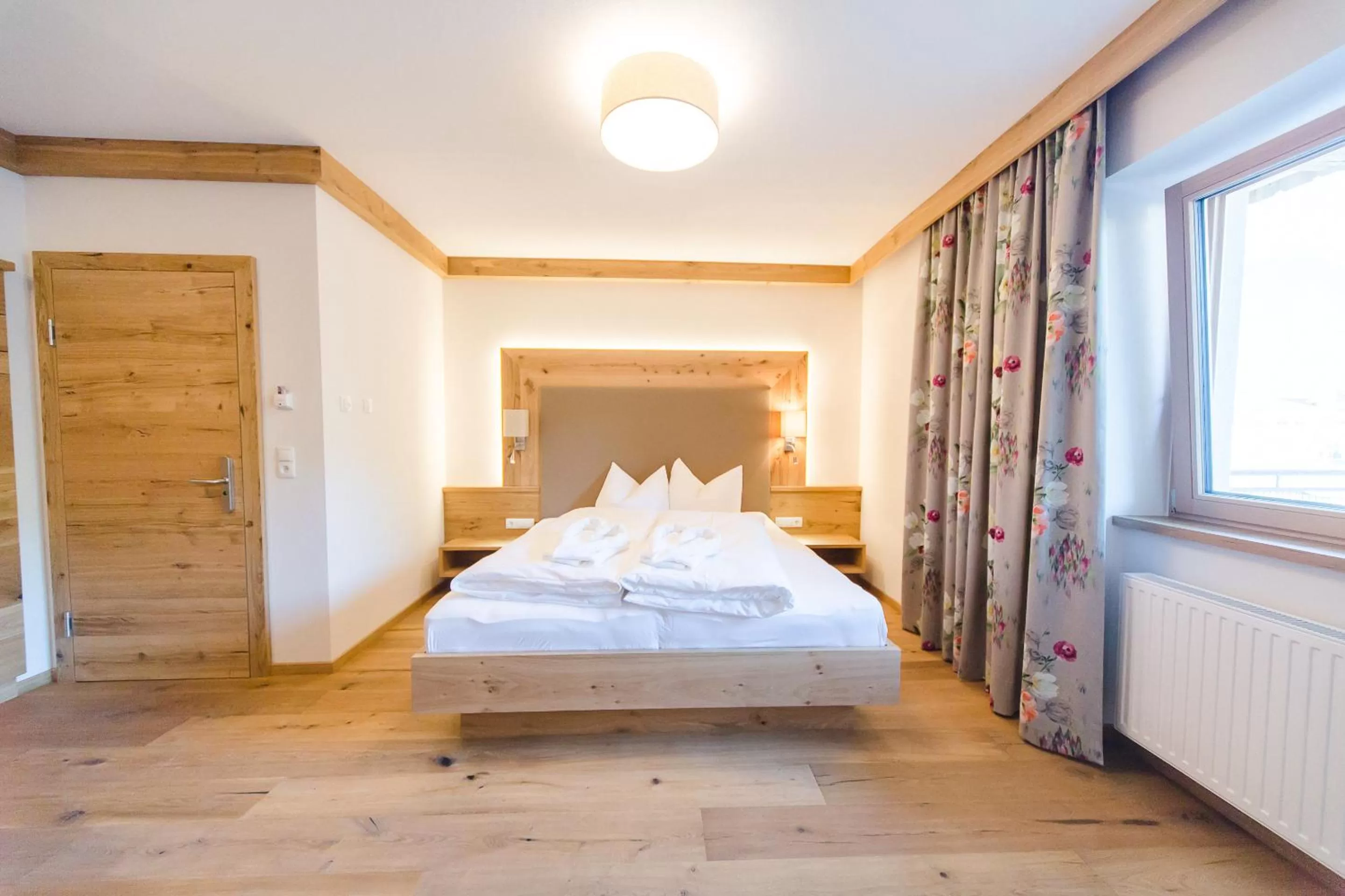 Bed in Hotel Giessenbach