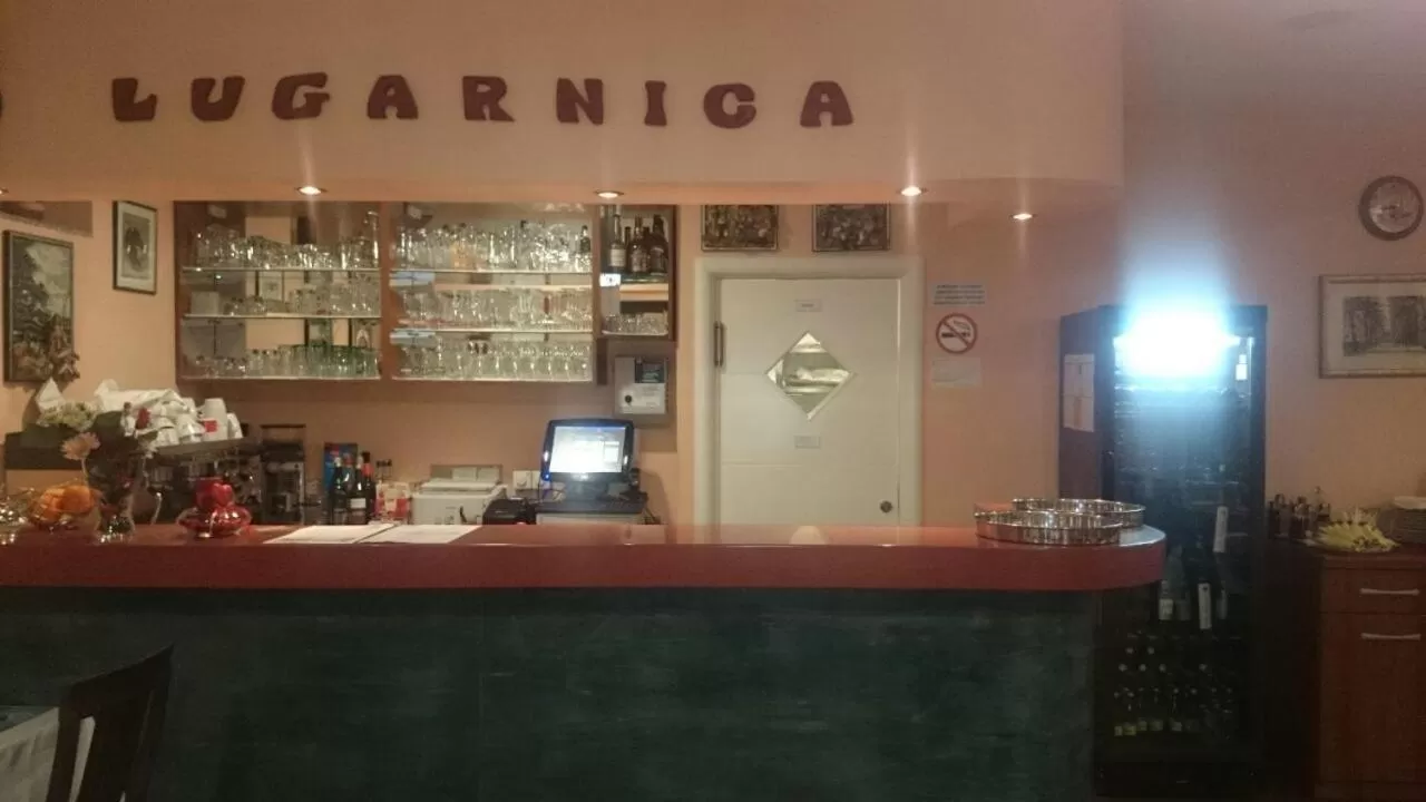 Lobby or reception, Lounge/Bar in Lugarnica