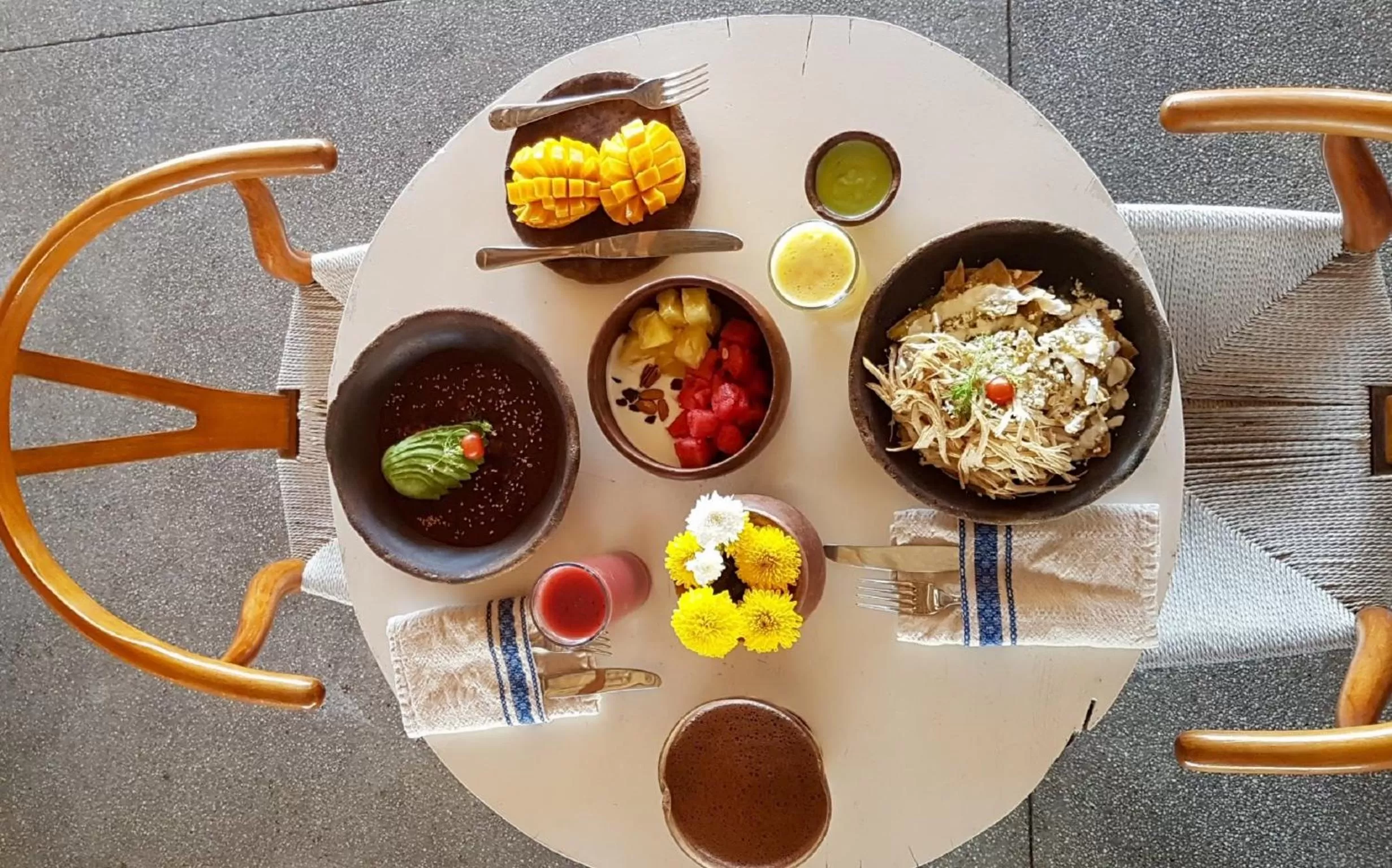 Continental breakfast in Hotel Escondido, Puerto Escondido, a Member of Design Hotels - Adults Only