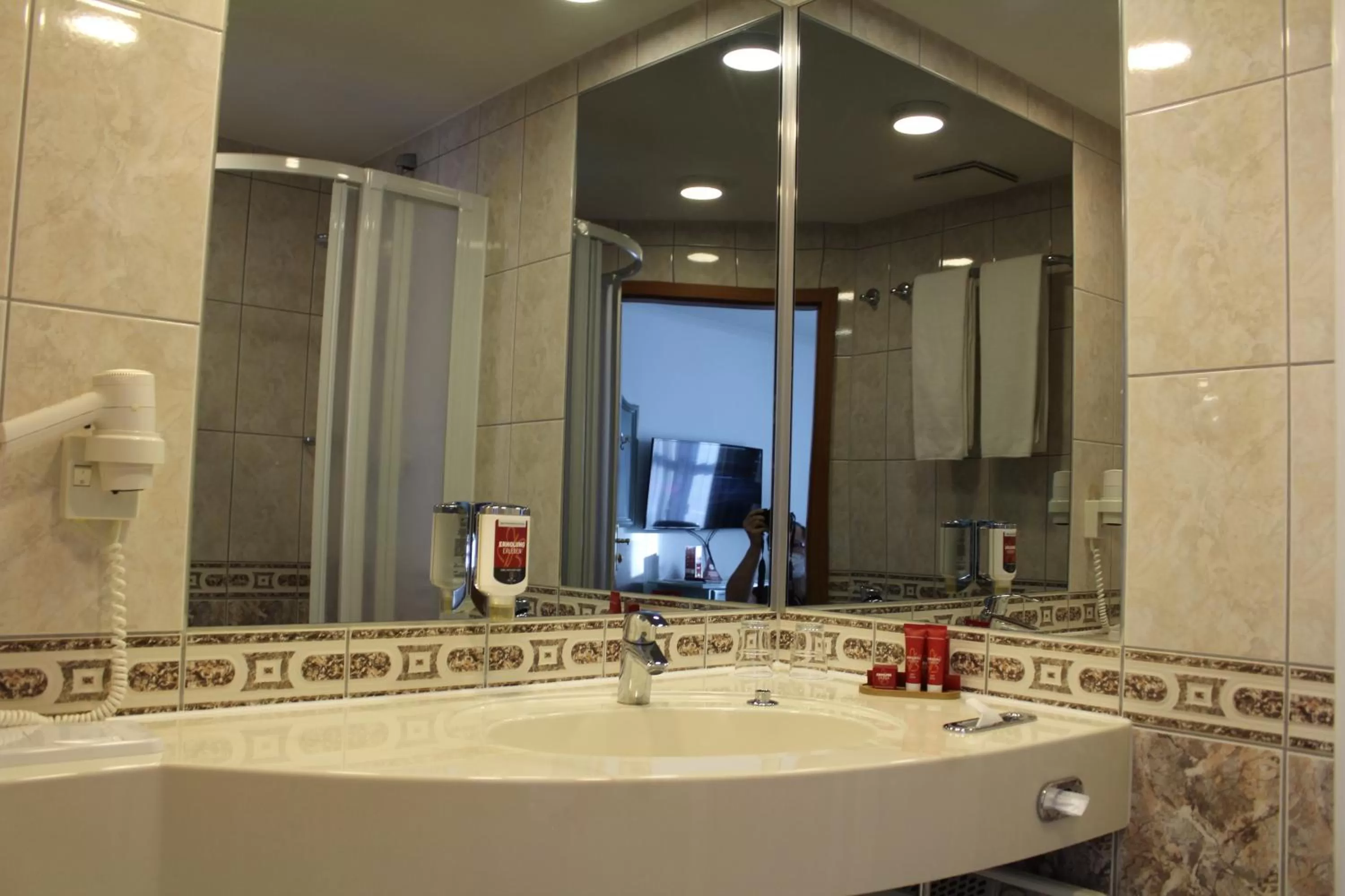 Bathroom in Hotel Residenz Bad Frankenhausen