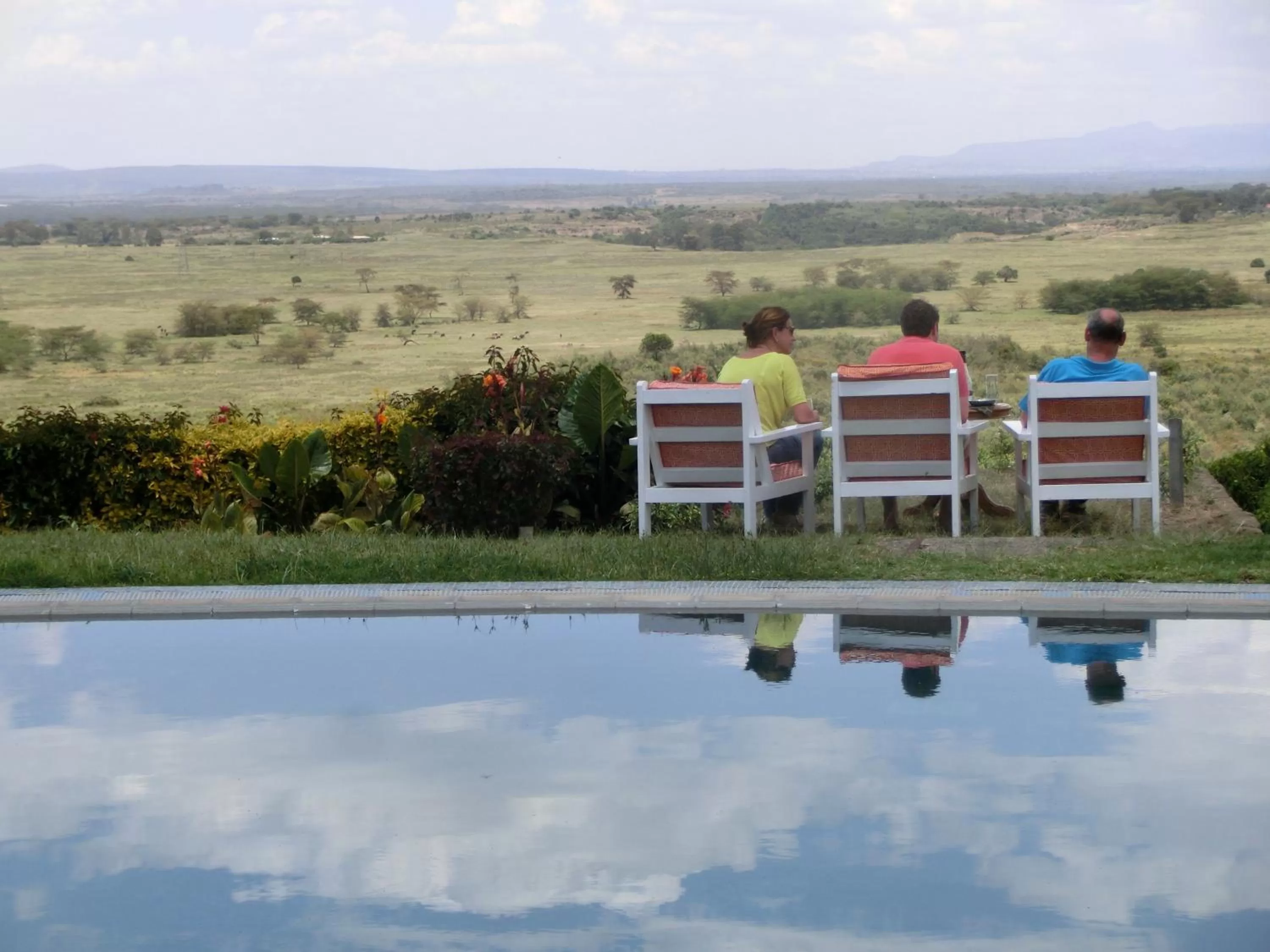 View (from property/room), Swimming Pool in Mwanzo Lodge