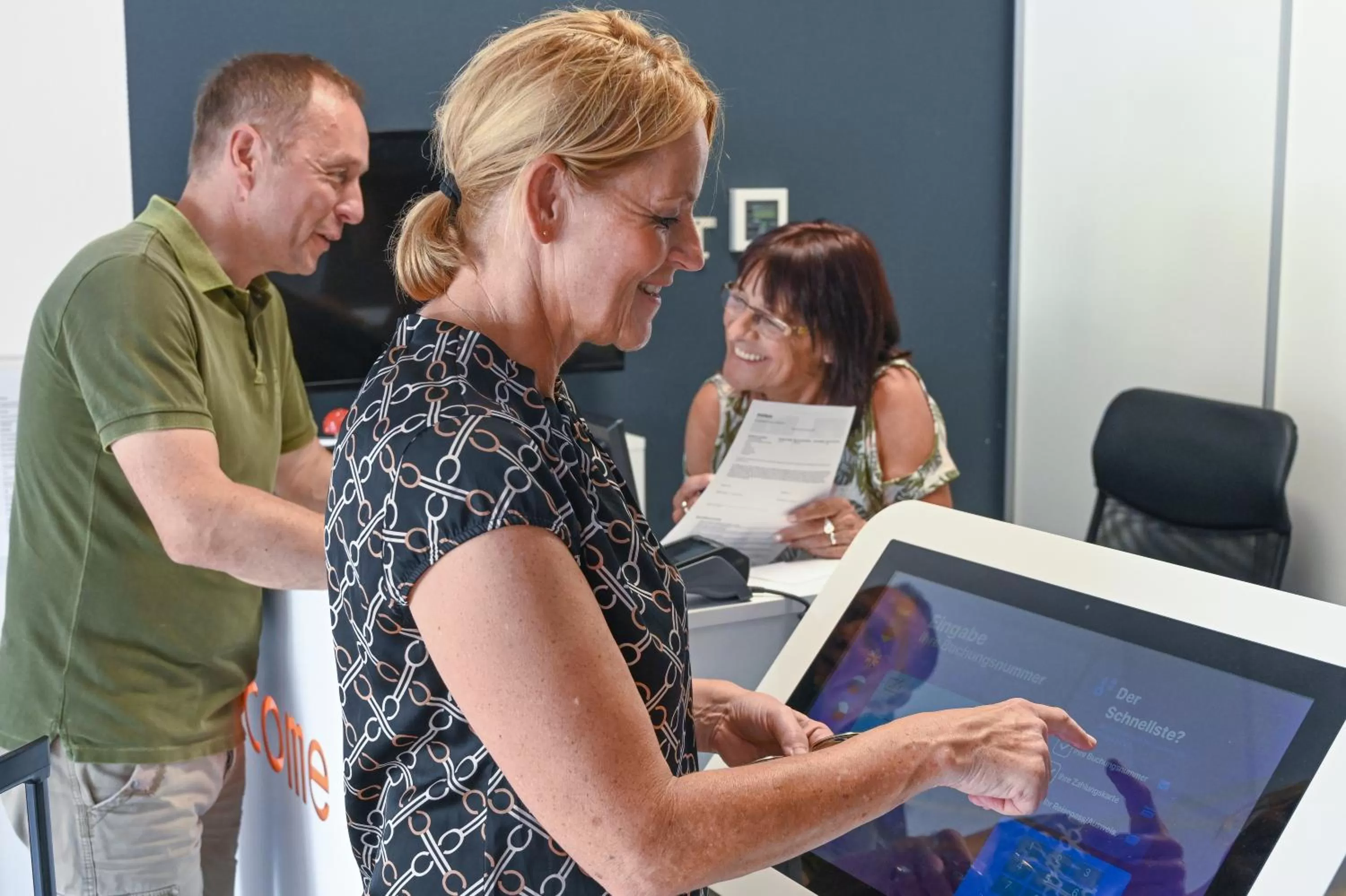 Lobby or reception in Augustus Hotel Bernkastel - Comfortable Budget Hotel