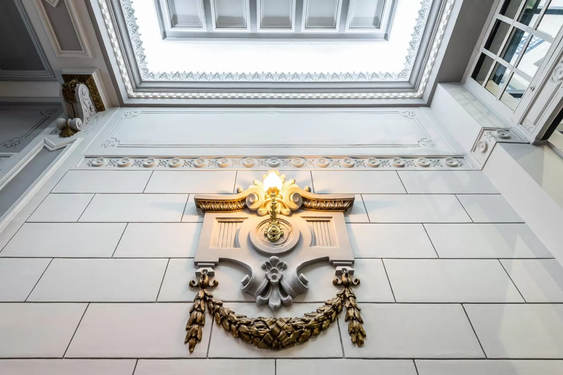 Lobby or reception in Intelier Palacio San Martin