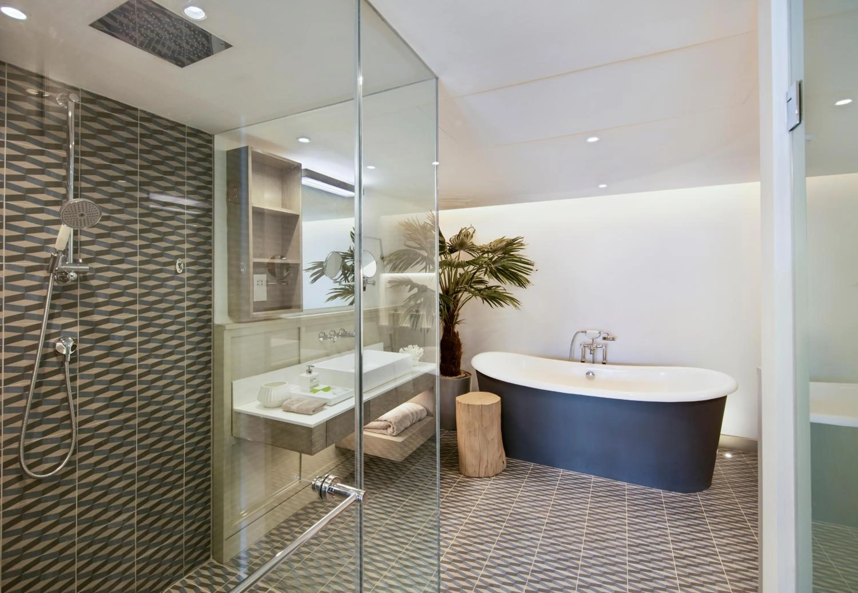 Bathroom in LUX* Grand Gaube Resort & Villas