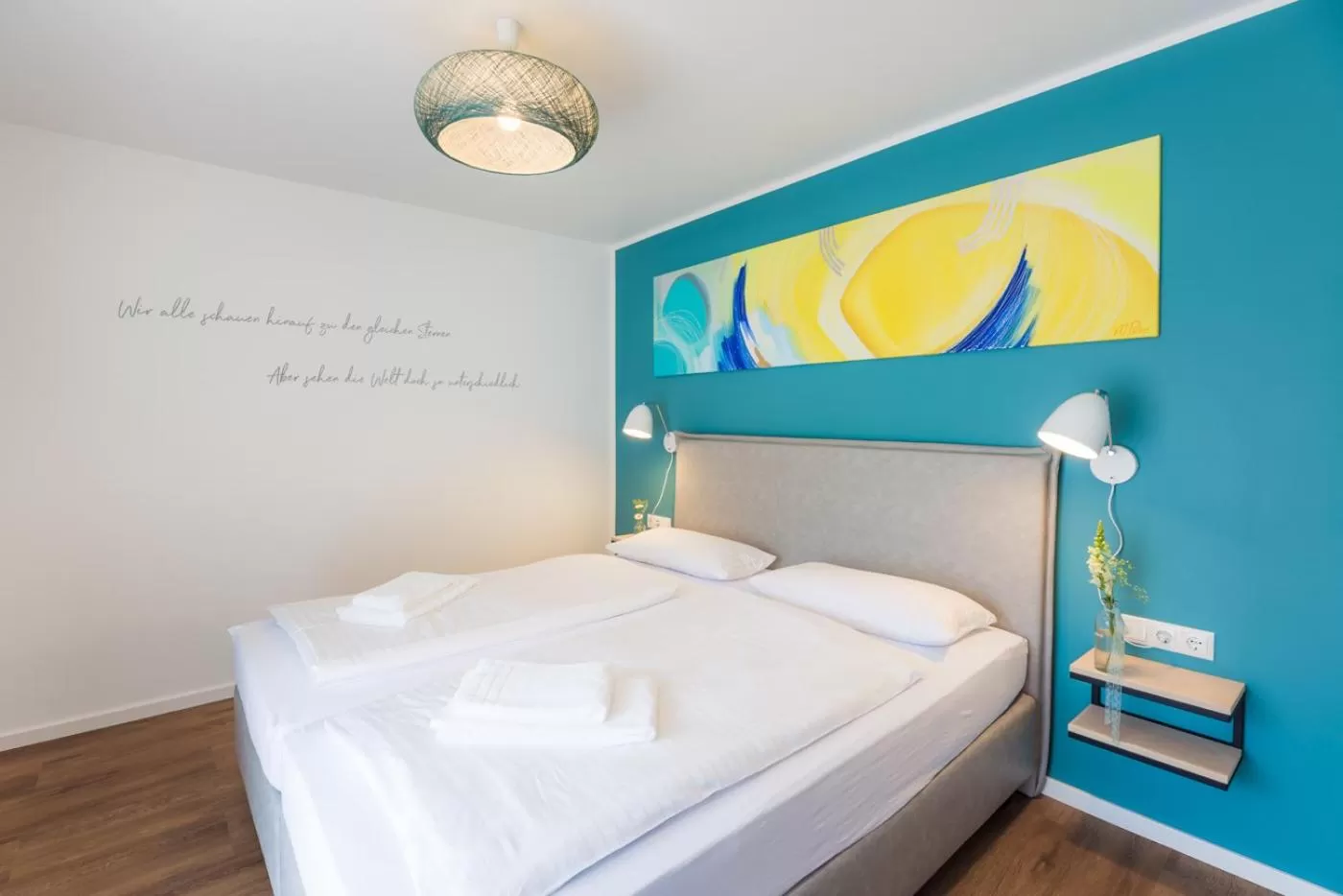 Bedroom, Bed in Hotel & Restaurant Mühlenglück