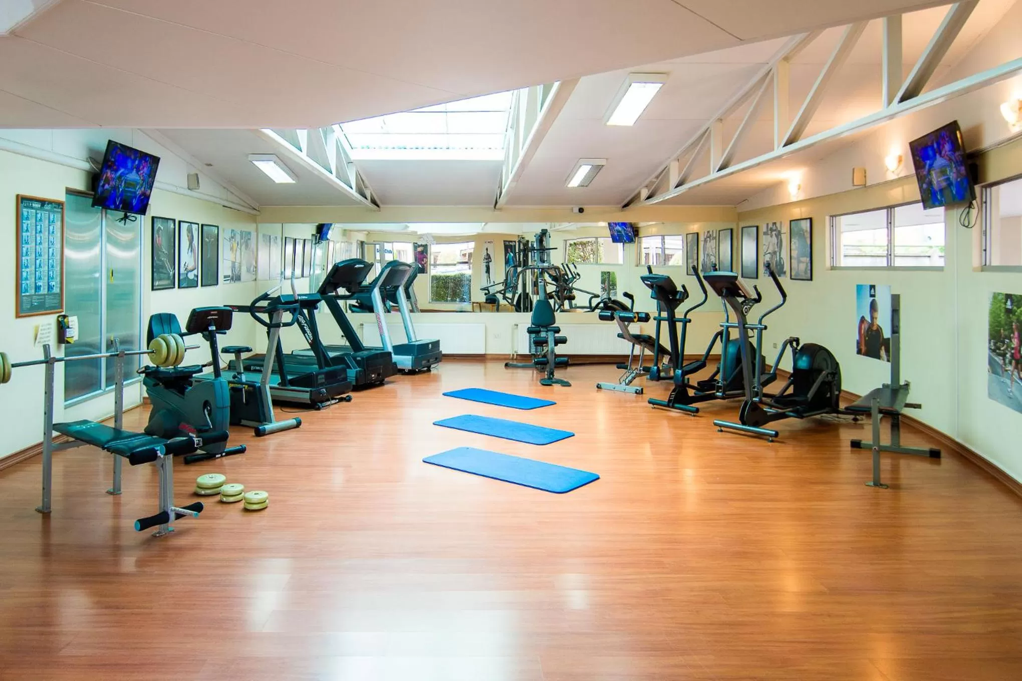 Fitness centre/facilities in Hotel Marina Villa del Rio