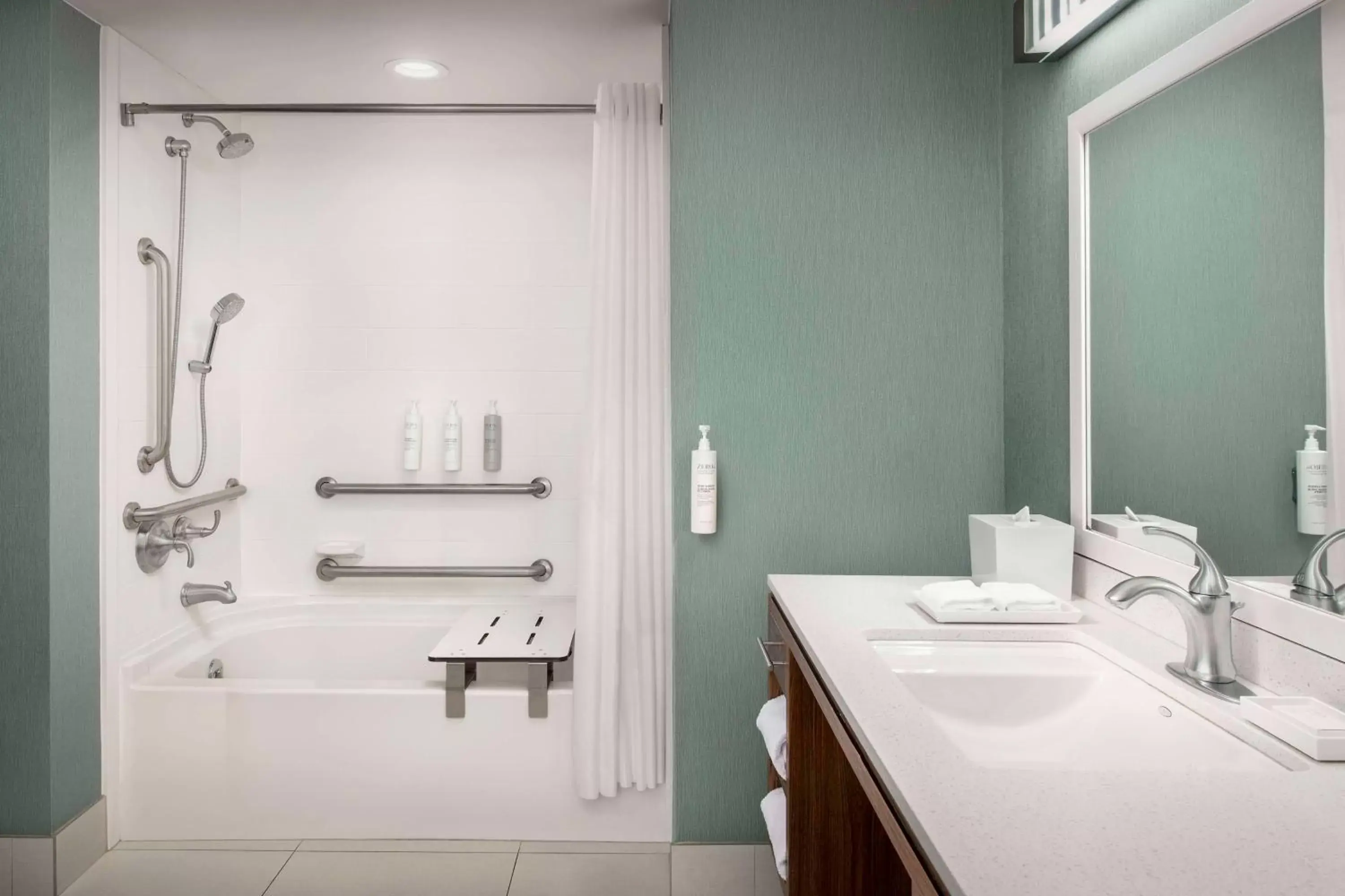 Queen Suite- Accessible Bathtub-Non-Smoking in Home2 Suites by Hilton Lexington University / Medical Center Queen Suite- Accessible Bathtub-Non-Smoking in Home2 Suites by Hilton Lexington University / Medical Center