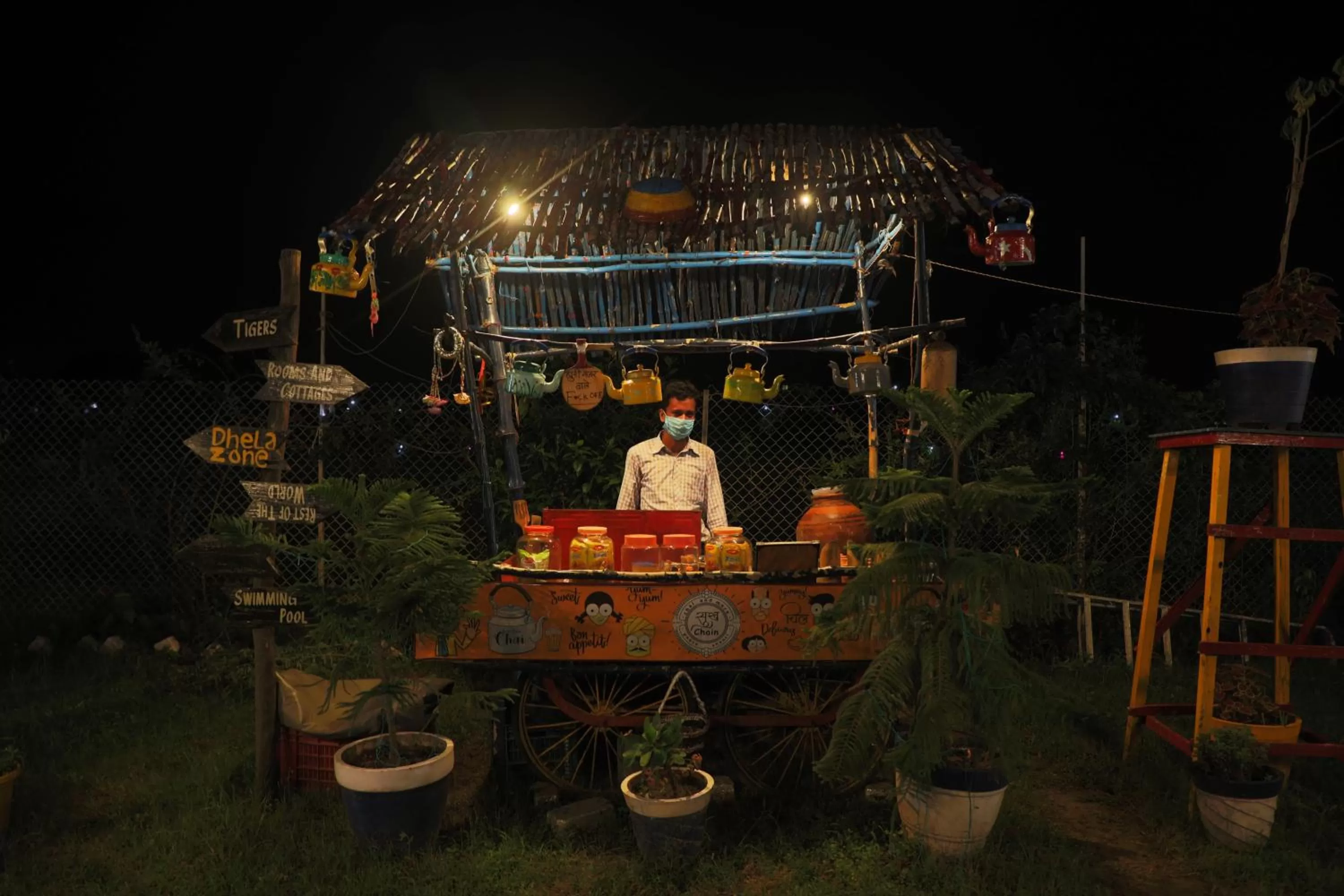 Coffee/tea facilities in Corbett Treat Resort By Atya Hotels