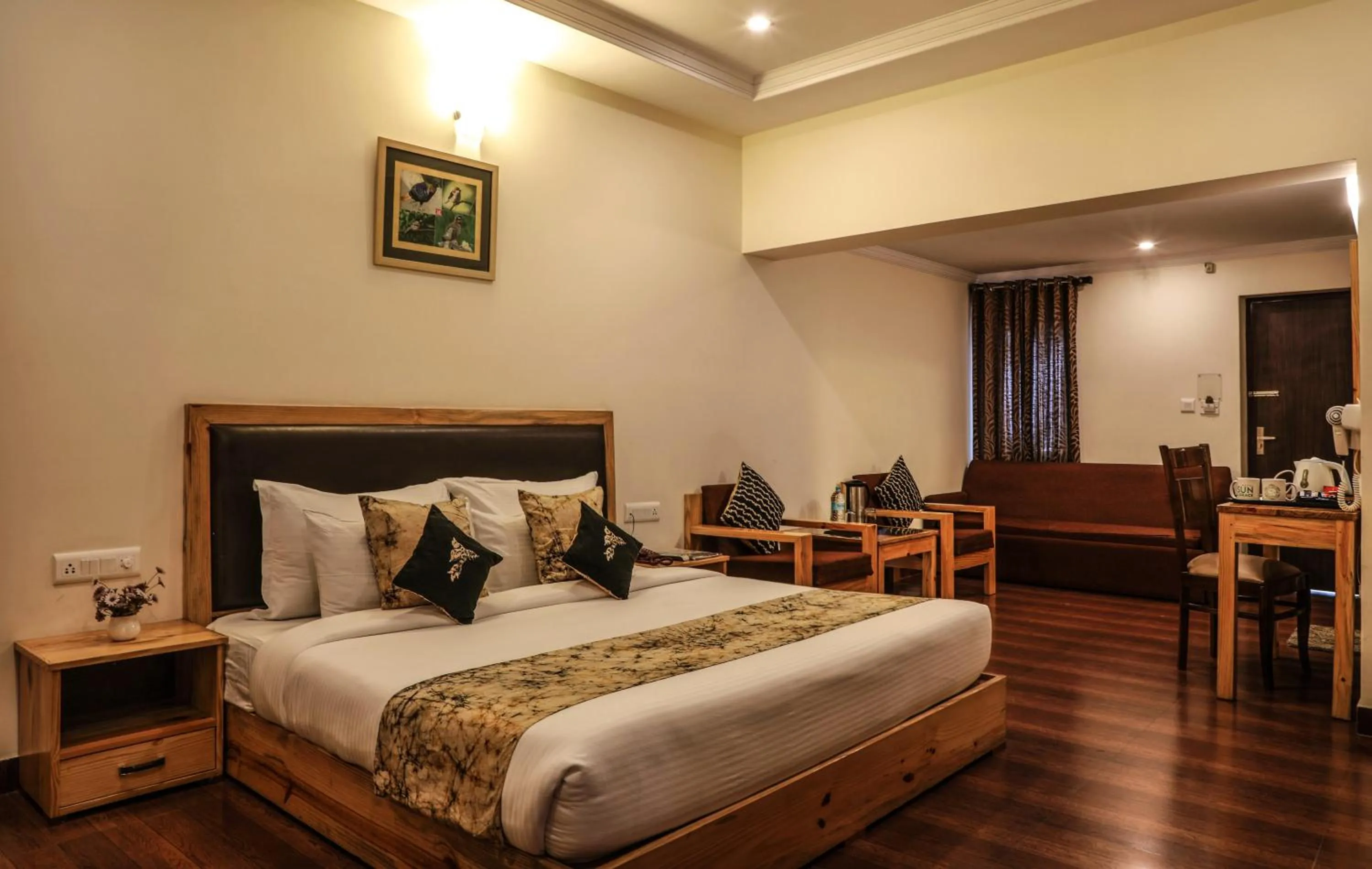 Bed in Hotel SunGrace