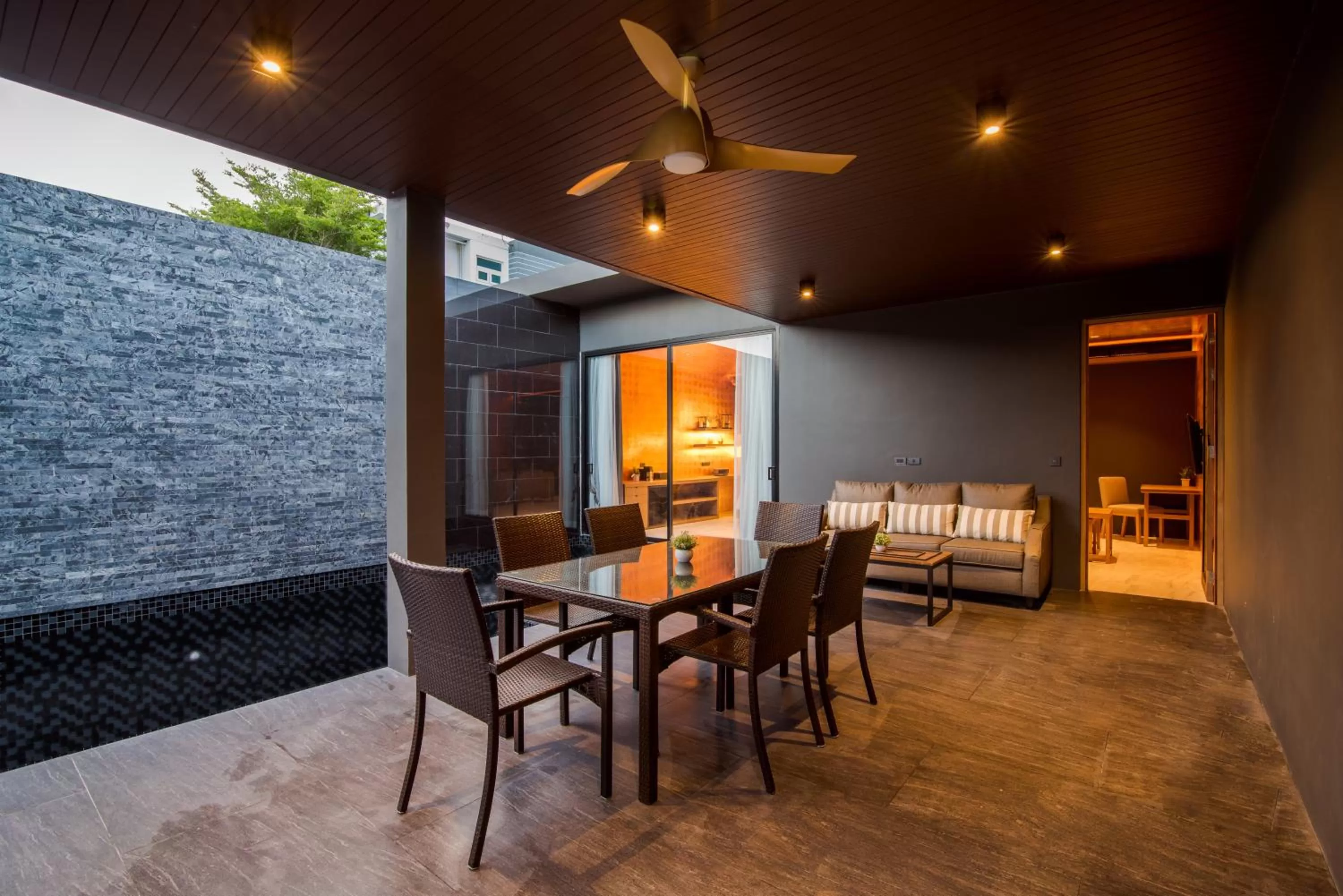 Balcony/Terrace in The Yana Villas Hua Hin