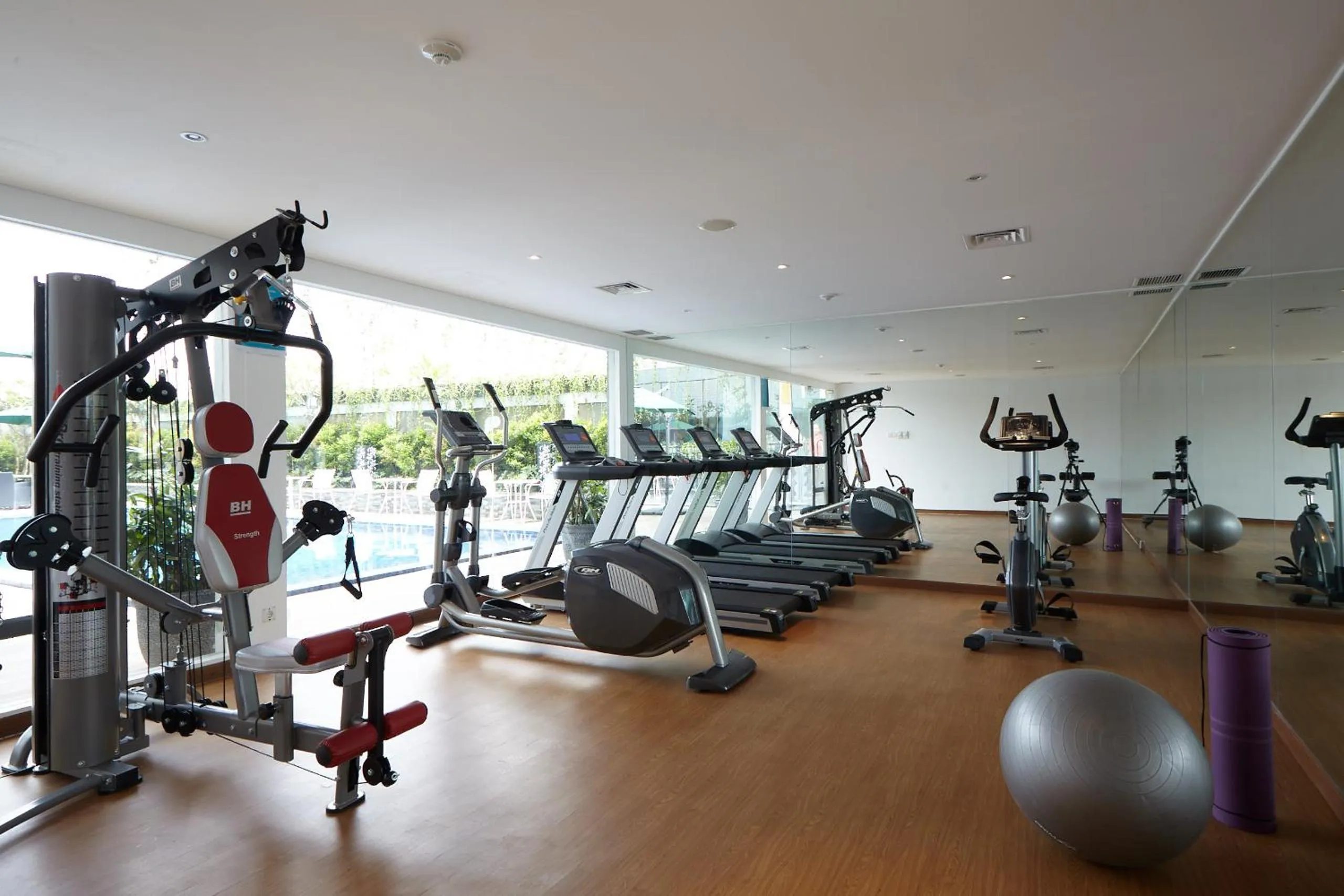 Fitness centre/facilities in ibis Styles Cikarang