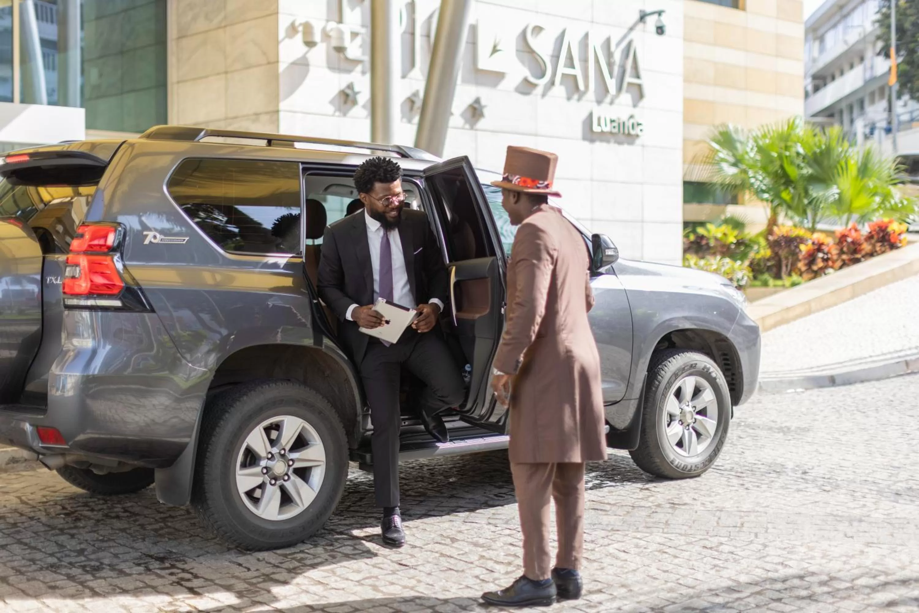 Facade/entrance in EPIC SANA Luanda Hotel