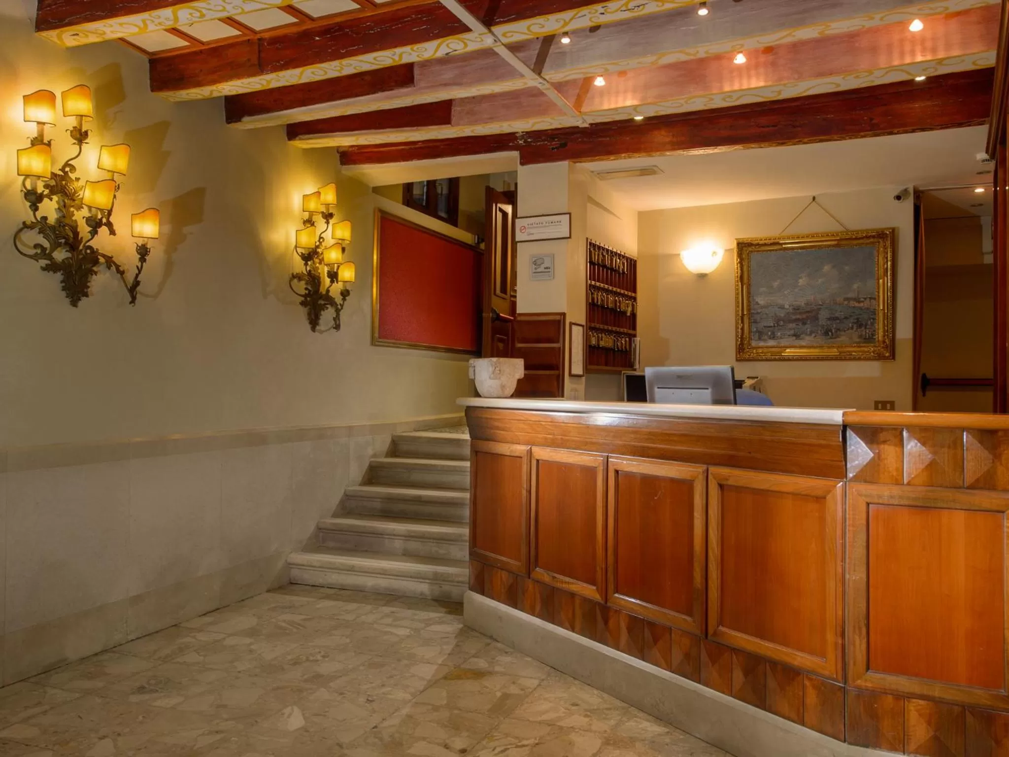 Lobby or reception in Centauro Hotel