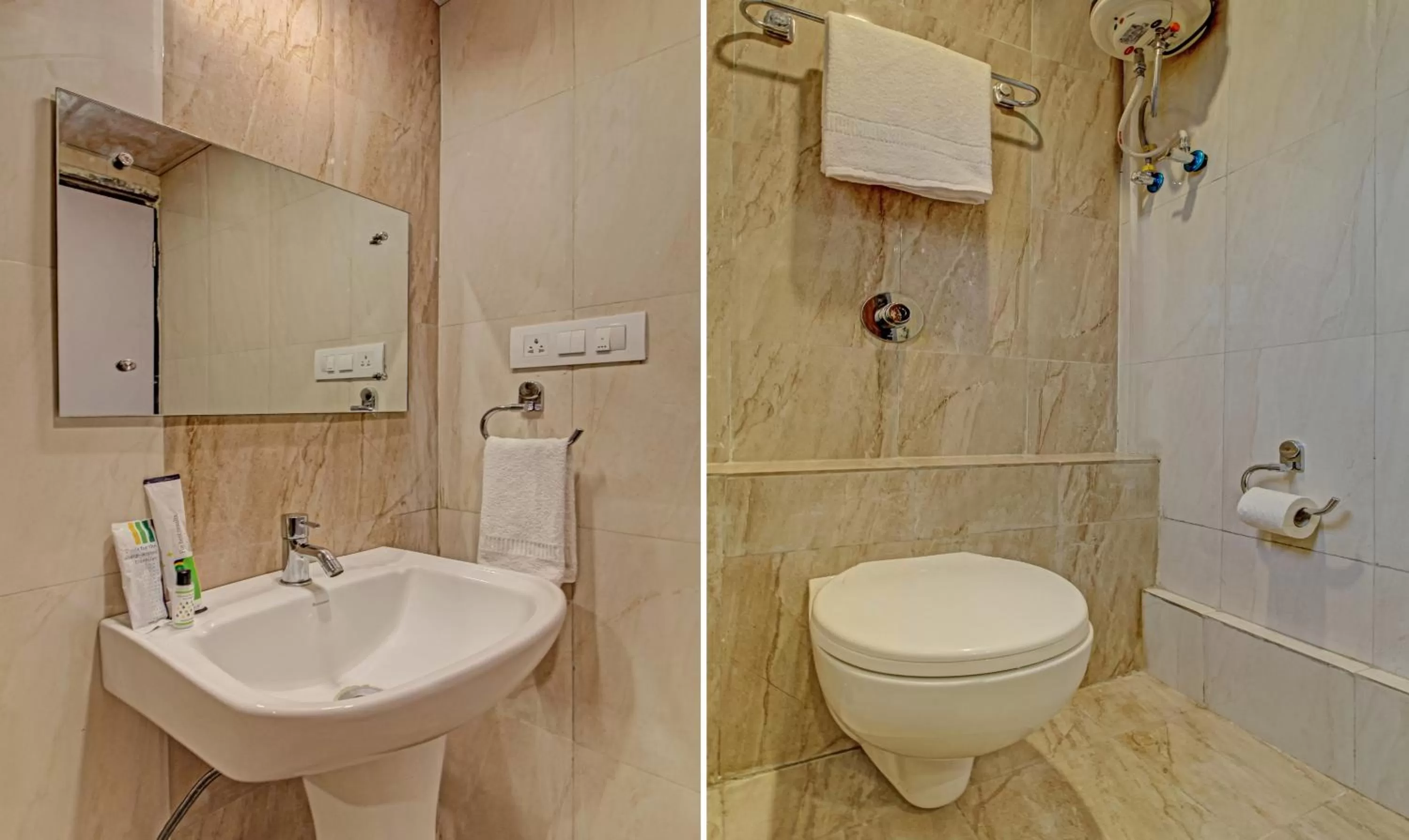 Bathroom in Sai Samrat Resort