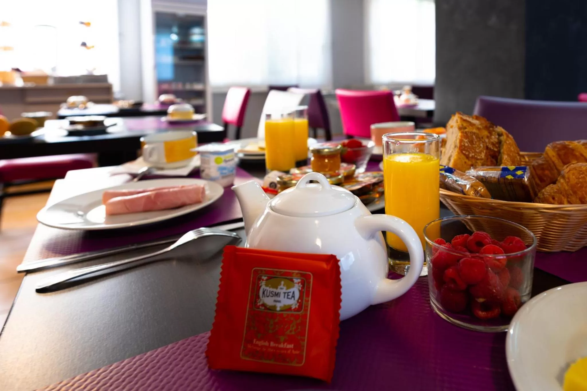 Breakfast in Hôtel du Soleil Levant