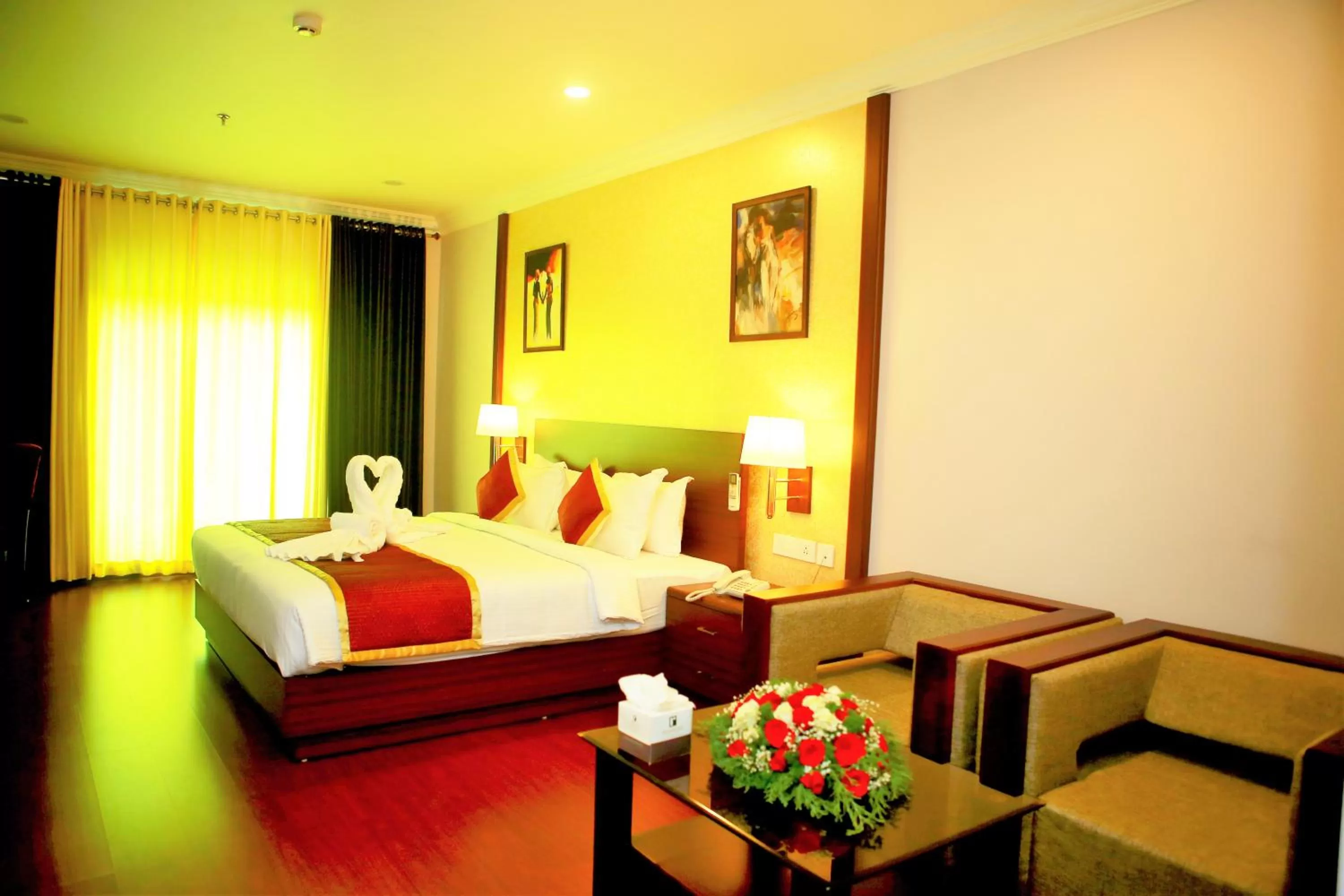 Photo of the whole room, Bed in Seashore Residency