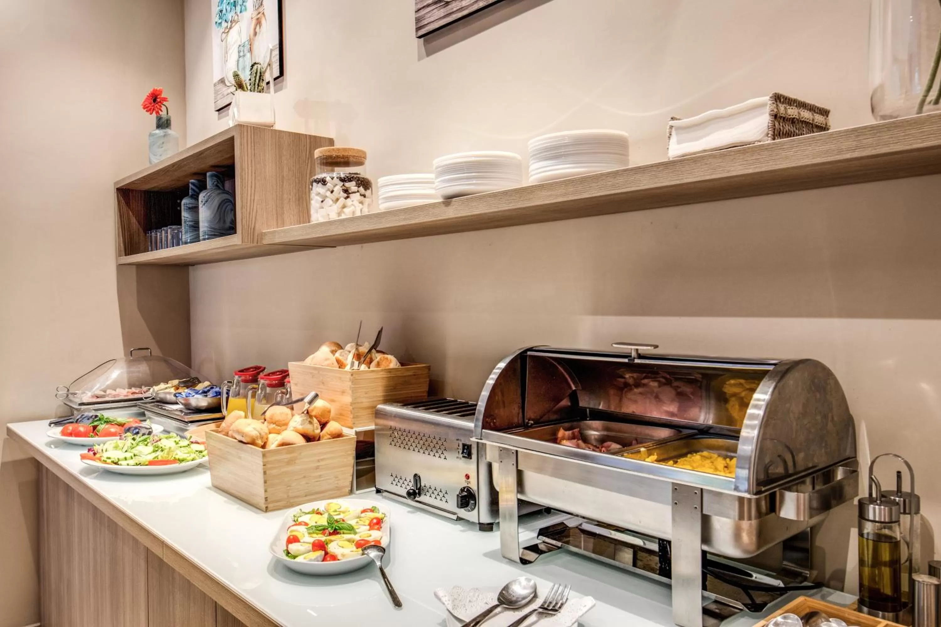 Buffet breakfast in Rome Garden Hotel