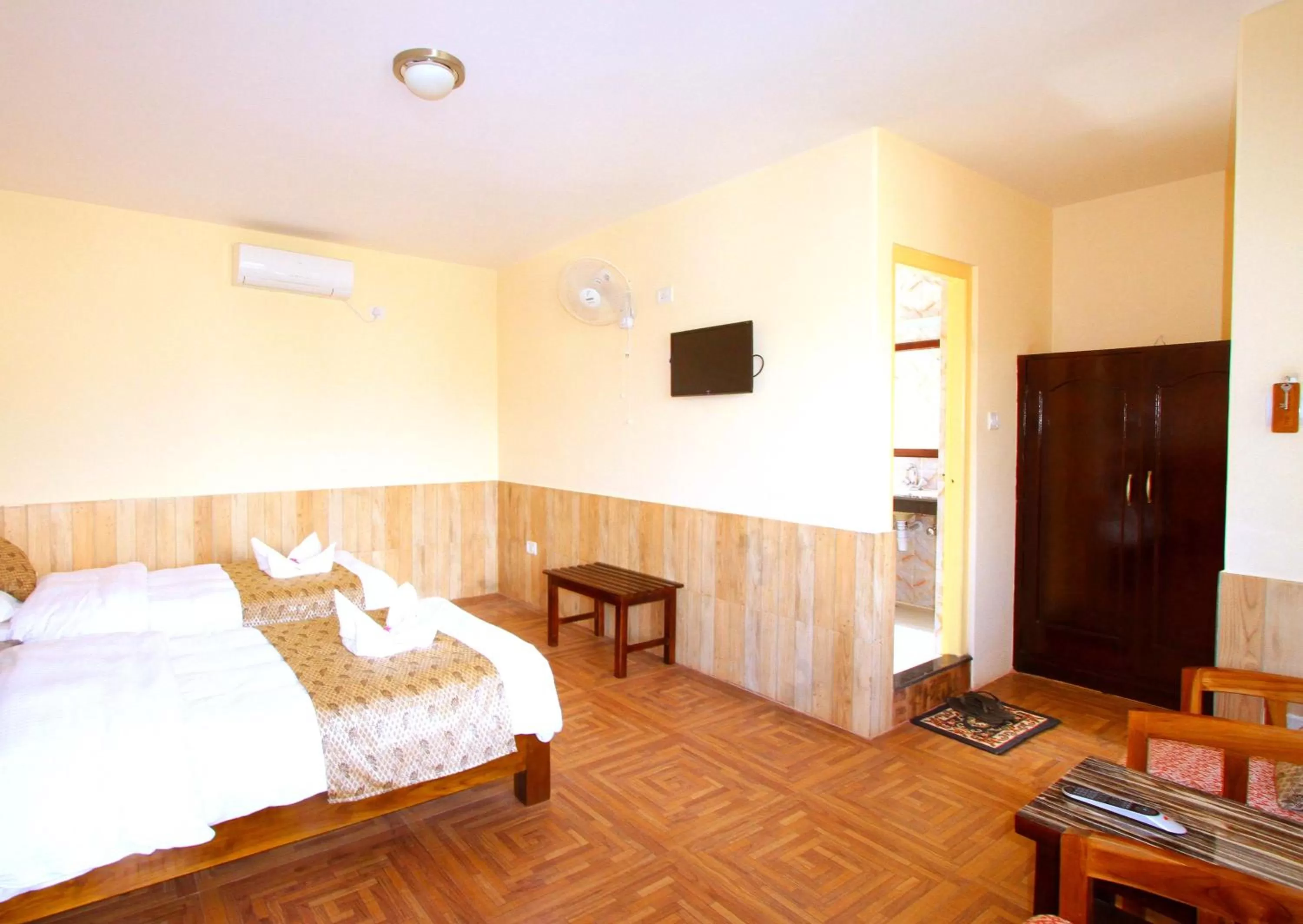 Decorative detail, Bed in Hotel Splendid View