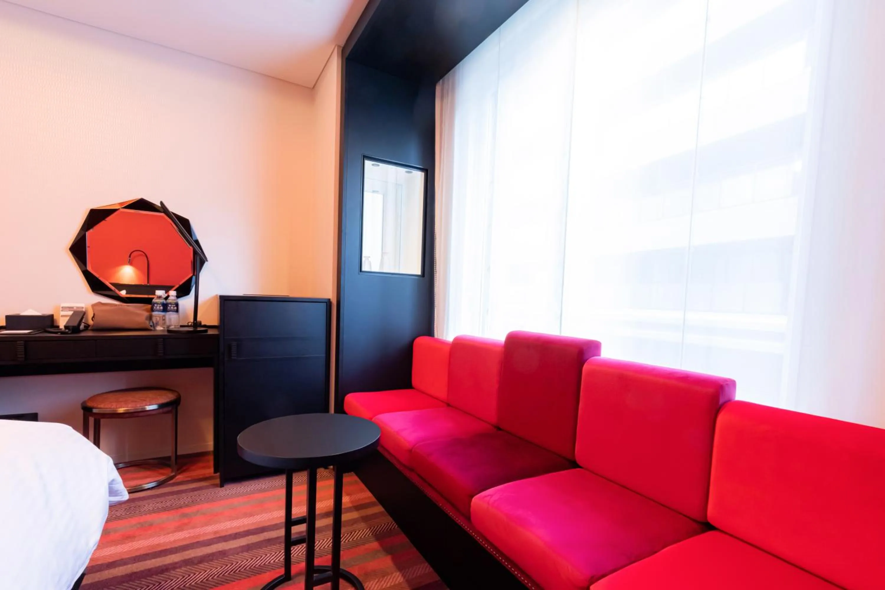 Seating area in Hotel Dans Le Coeur Osaka Umeda