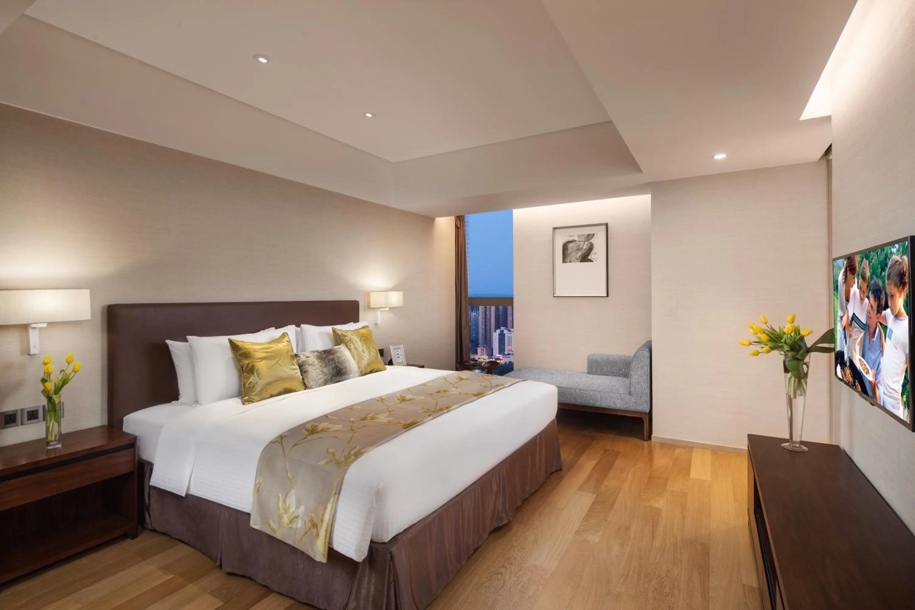 Bedroom in Somerset Xindicheng Xi'an