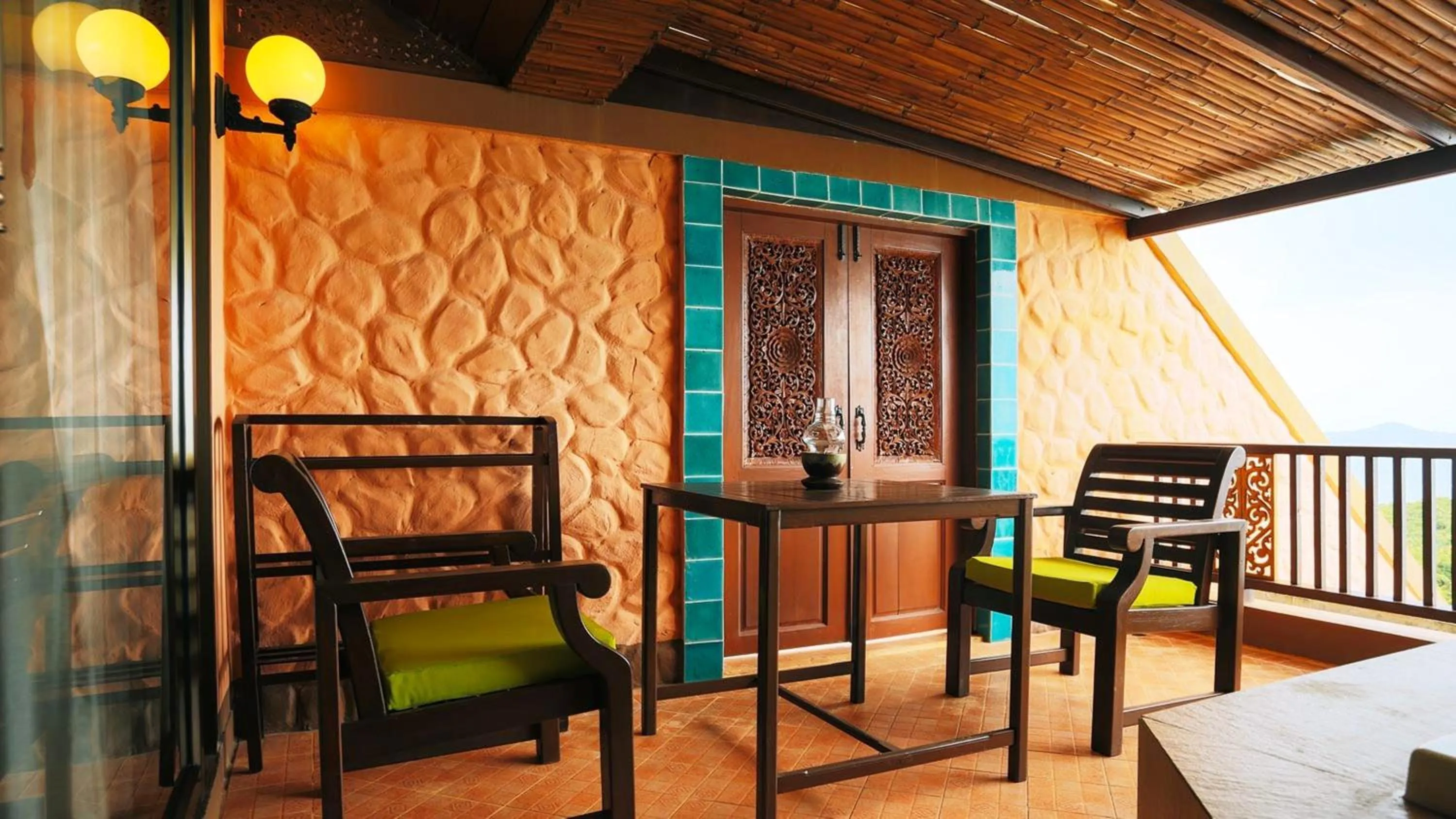 Balcony/Terrace in Samui Bayview Resort & Spa - SHA Plus