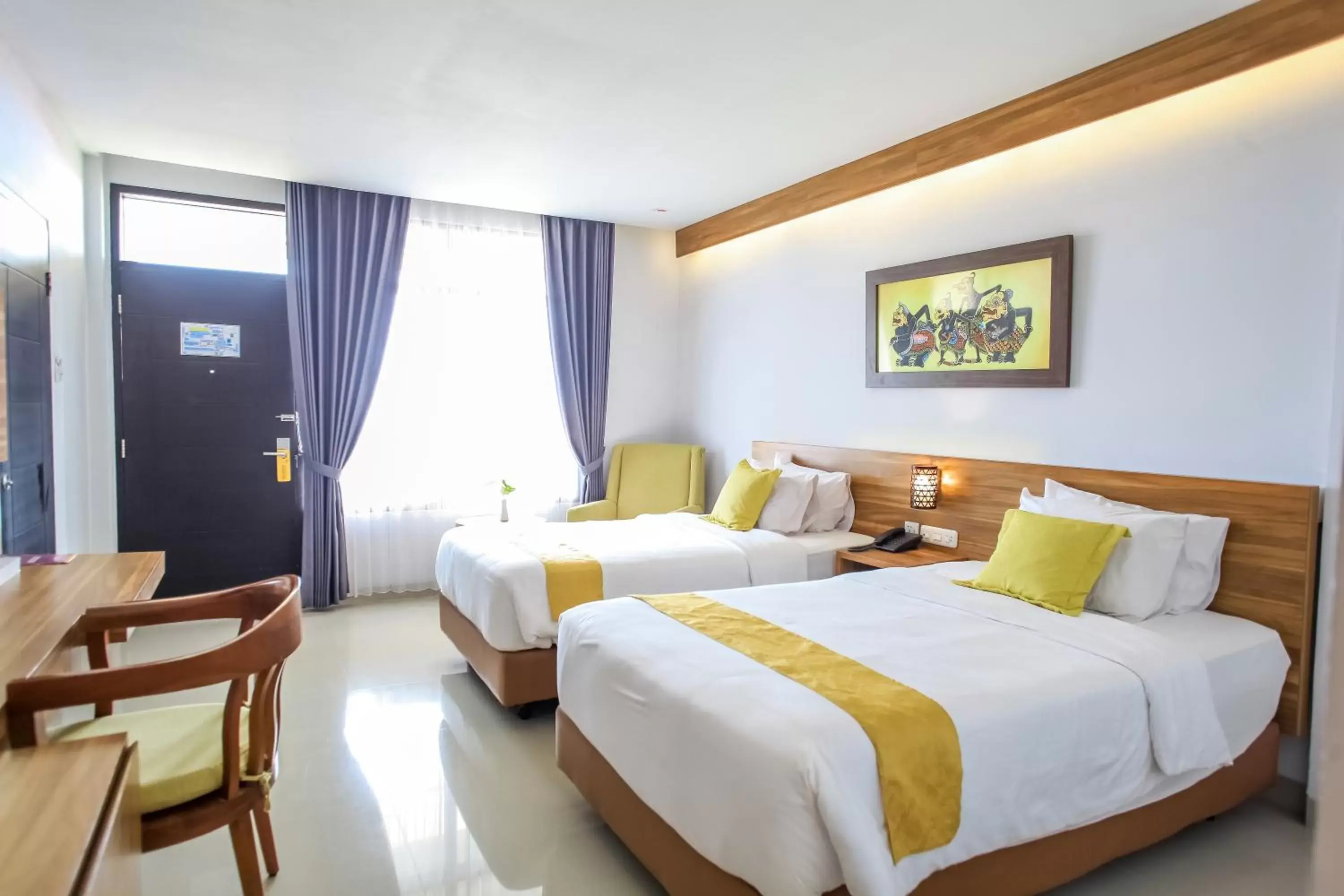 Deluxe Double or Twin Room in Inna Tretes Hotel & Resort Deluxe Double or Twin Room in Inna Tretes Hotel & Resort