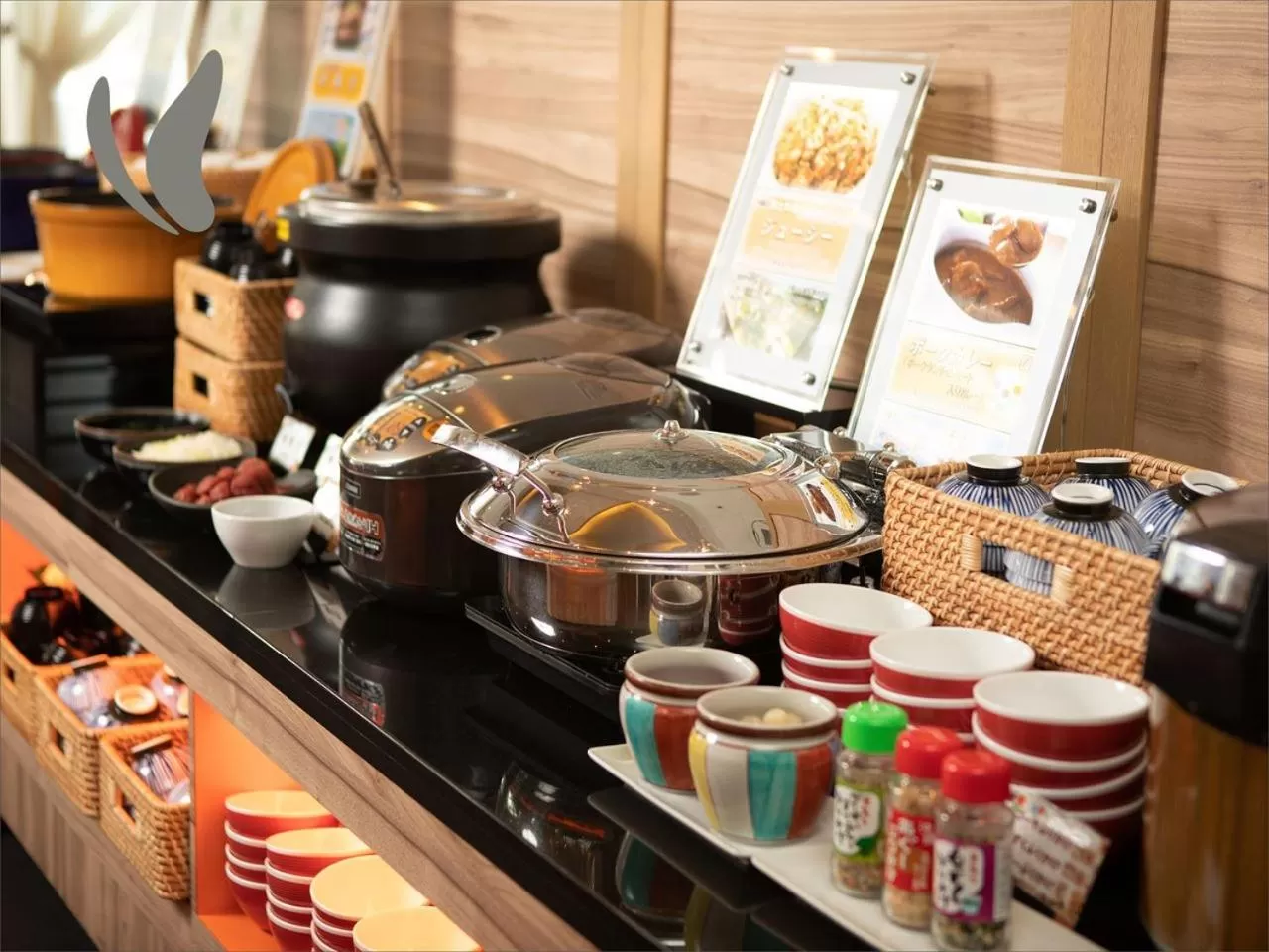 Buffet breakfast, Food in Hotel Hokke Club Naha Shintoshin