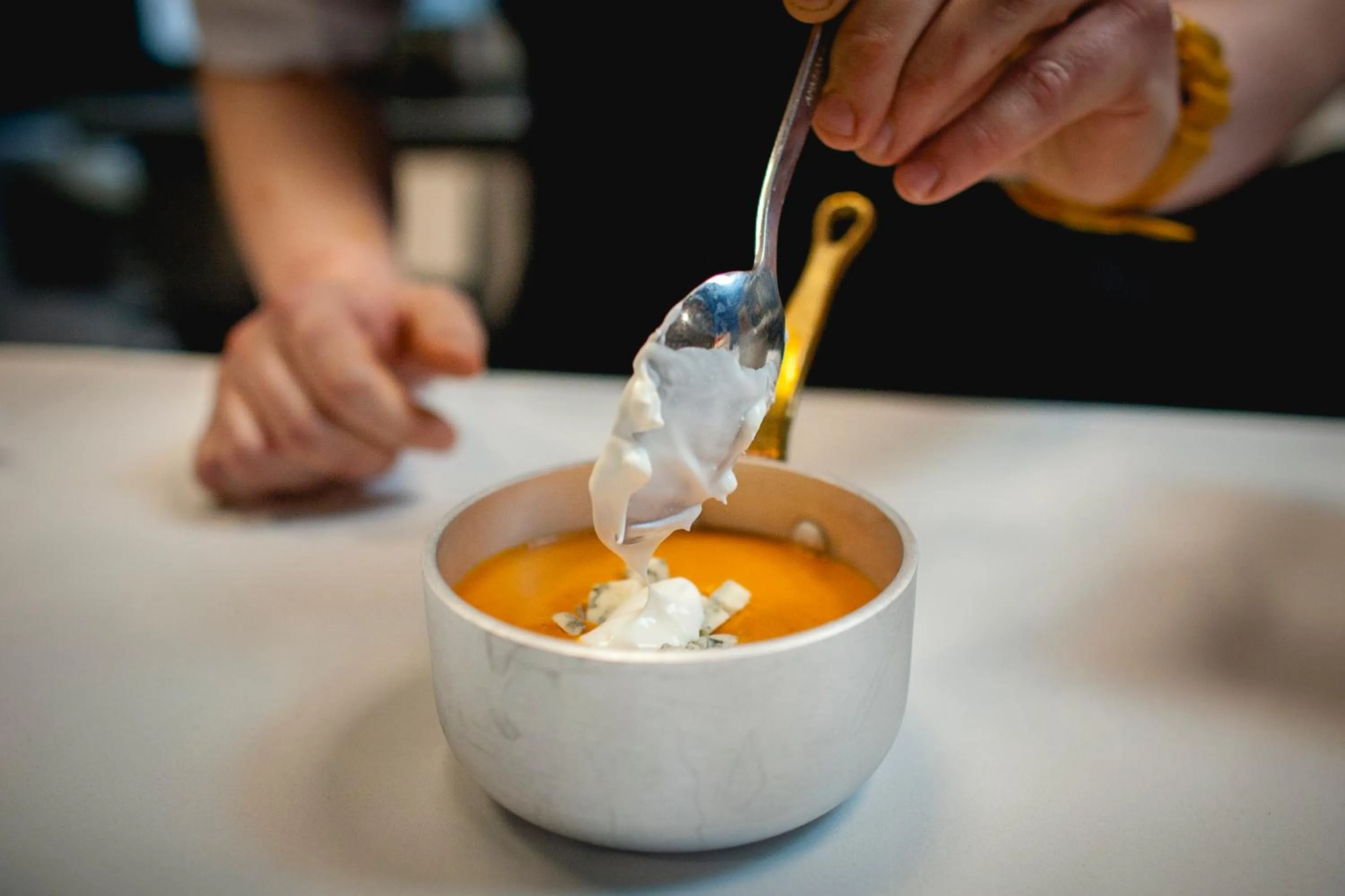 Restaurant/places to eat in GRANO APARTMENTS Gdańsk Motława SPA & Wellness