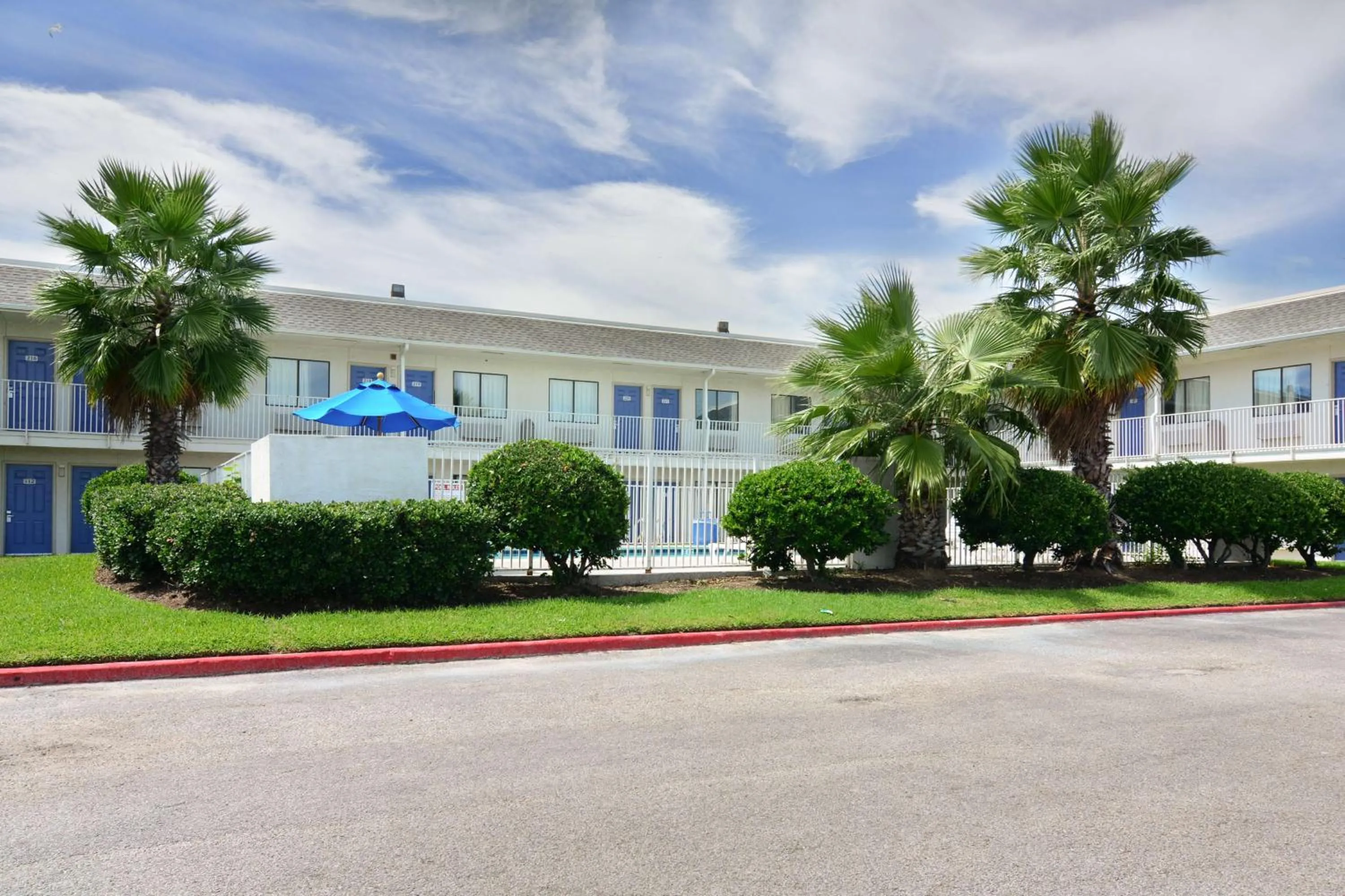 Property building in Motel 6-Galveston, TX