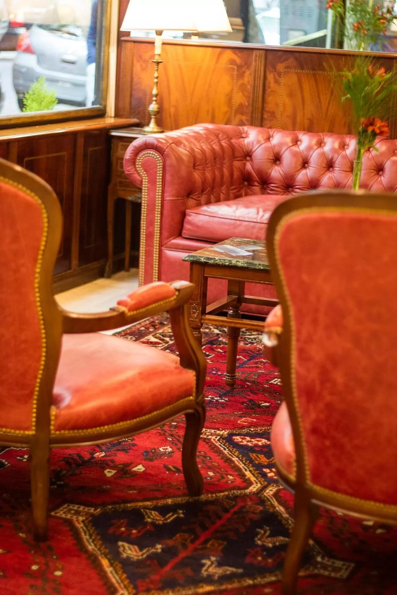 Seating area in Melia Recoleta Plaza Hotel