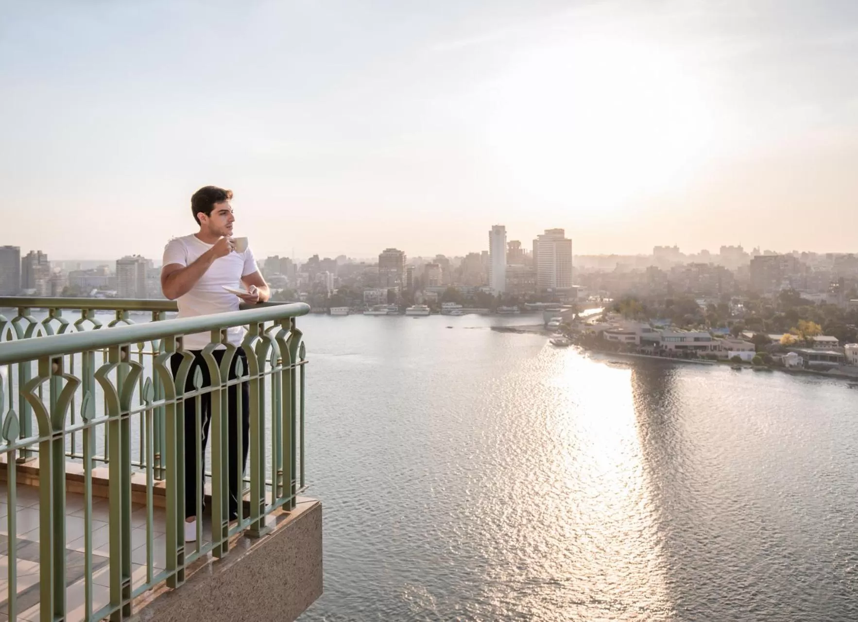 Balcony/Terrace in Four Seasons Hotel Cairo at Nile Plaza