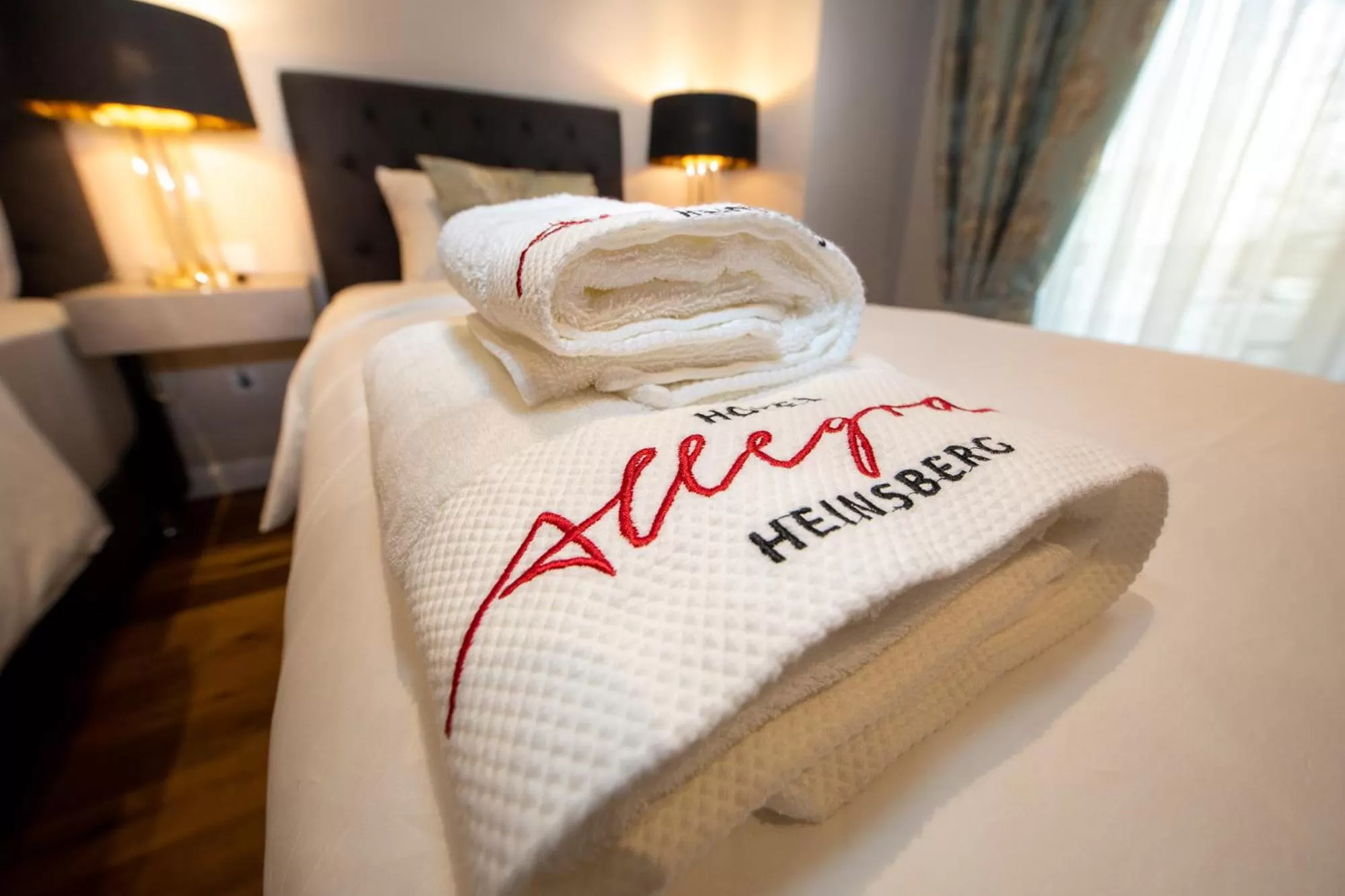 Bed in Hotel Allegra