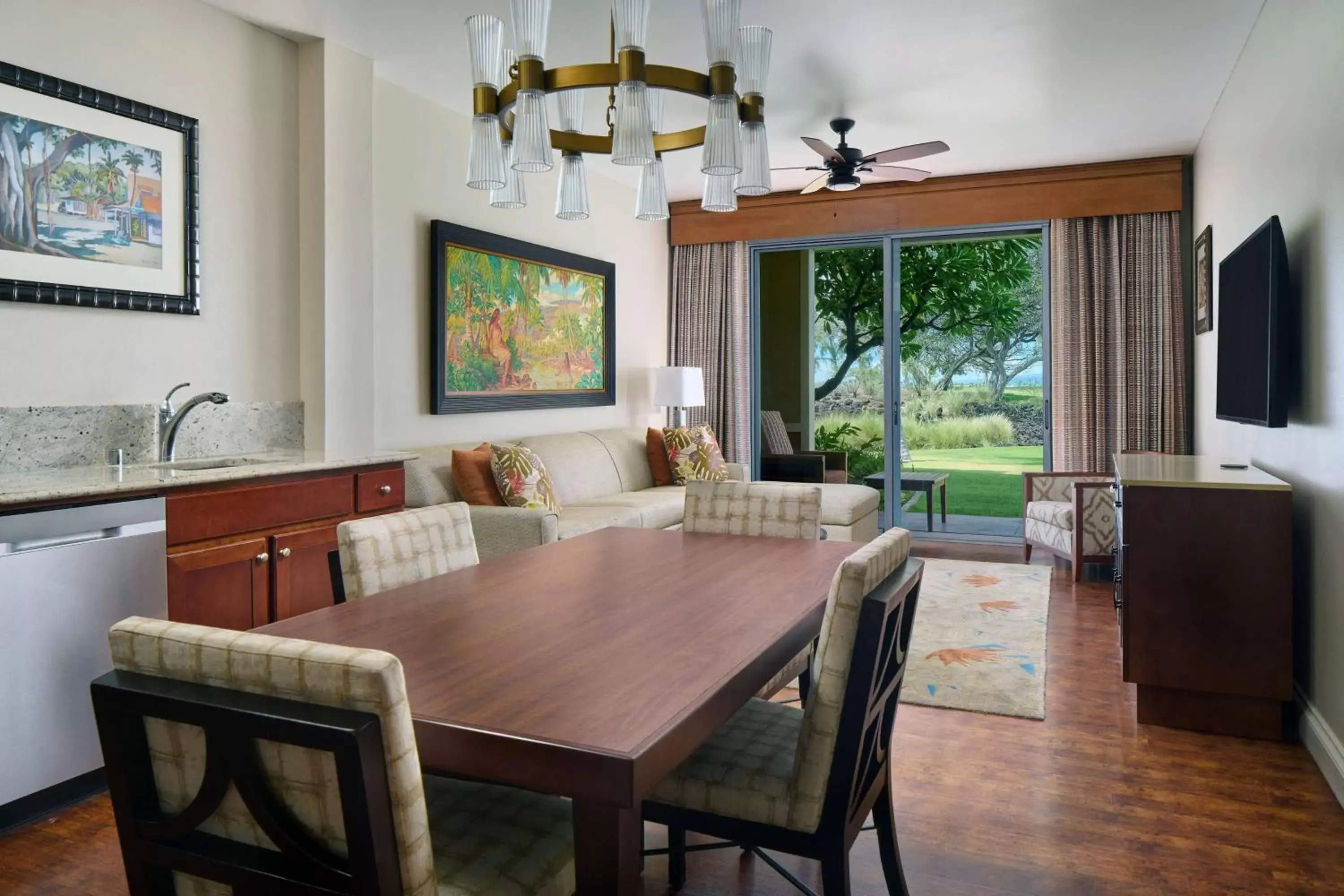 1 Bedroom Deluxe with 2 Double Beds Golf View Suite in Hilton Grand Vacations Club Kings Land Waikoloa 1 Bedroom Deluxe with 2 Double Beds Golf View Suite in Hilton Grand Vacations Club Kings Land Waikoloa