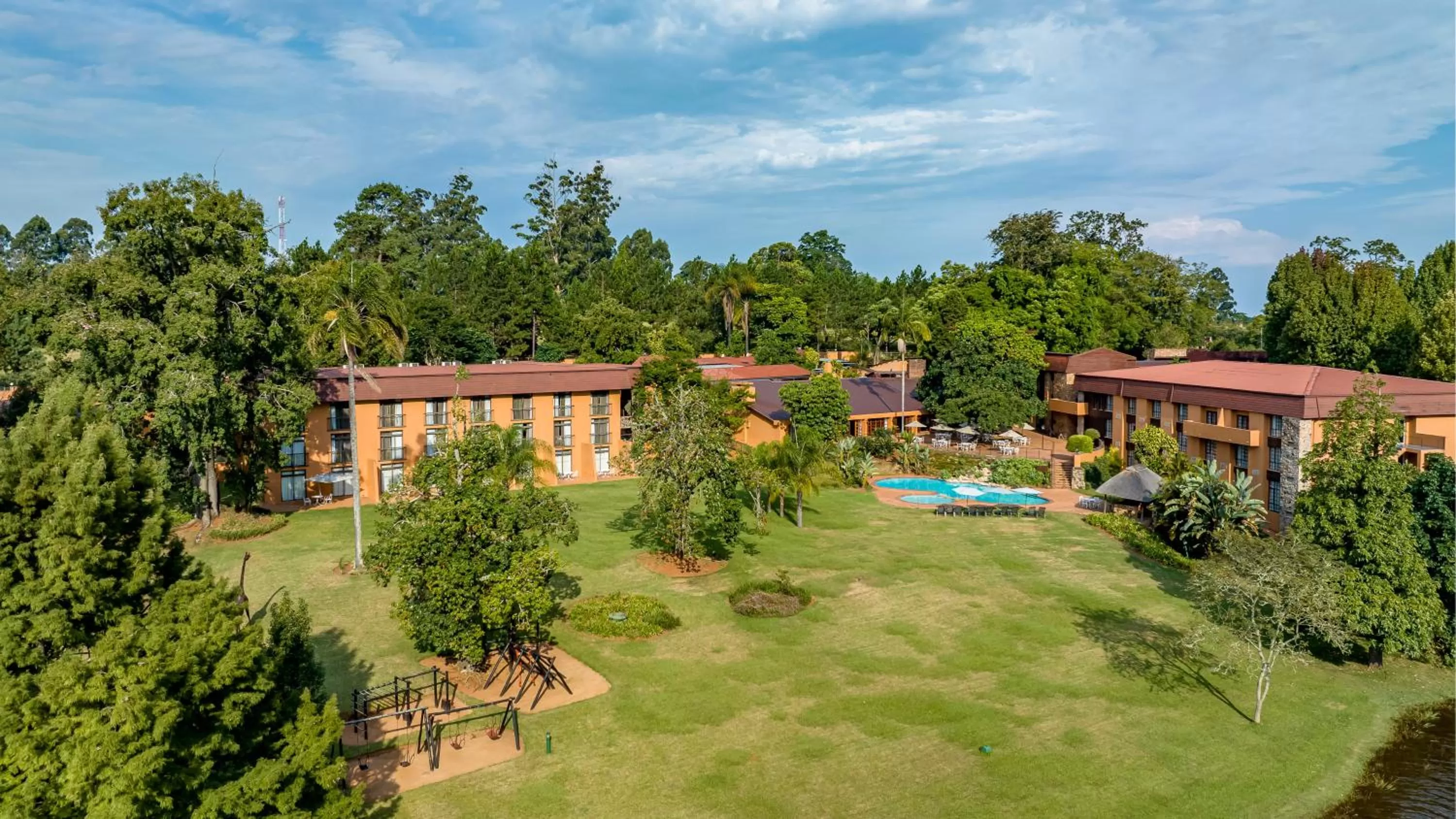 Property building in African Sky Hotels - Pine Lake Inn