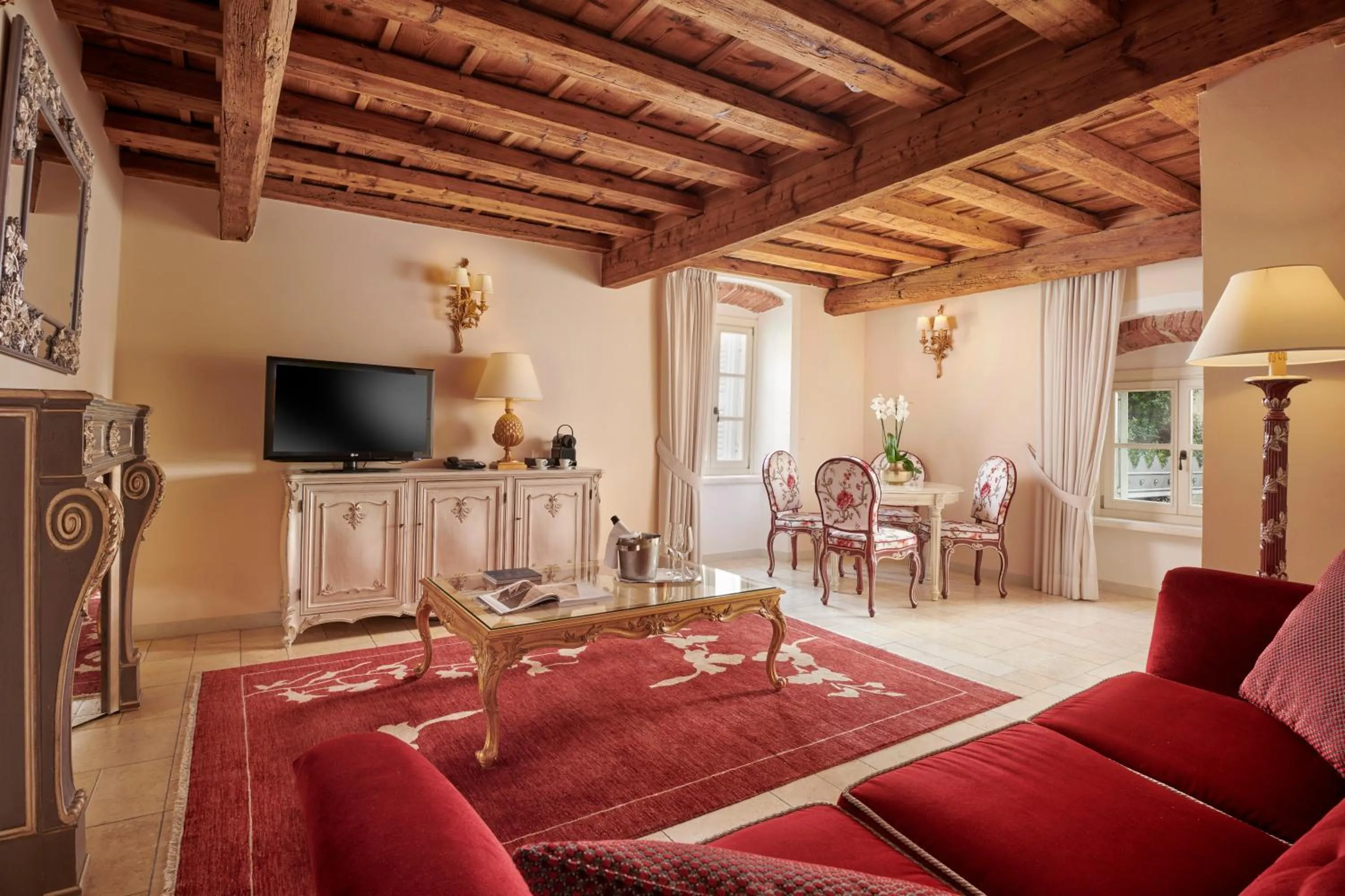 Living room in Villa Cordevigo