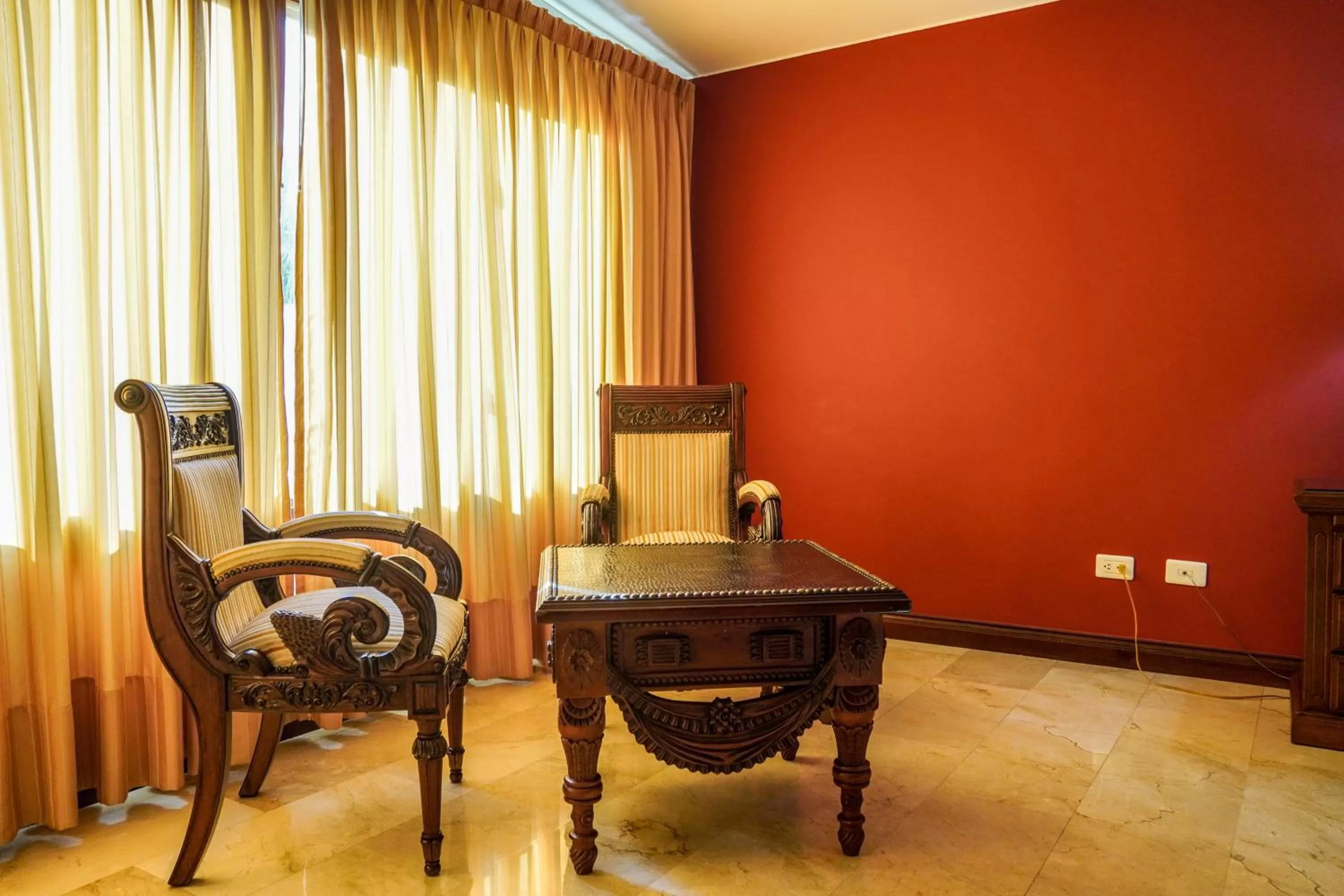 Seating Area in Hotel Boutique Villa Casuarinas