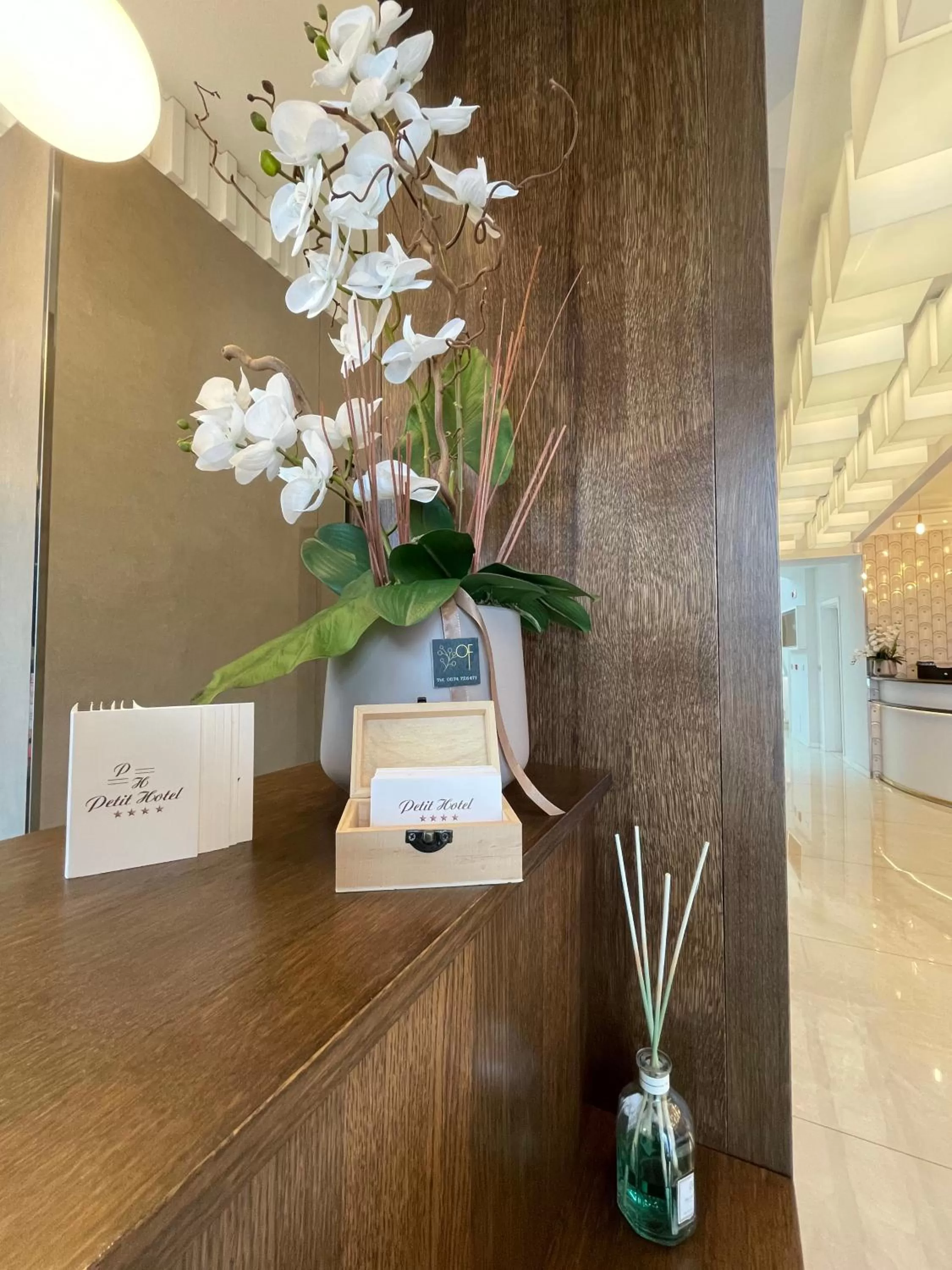 Lobby or reception in Petit Hotel