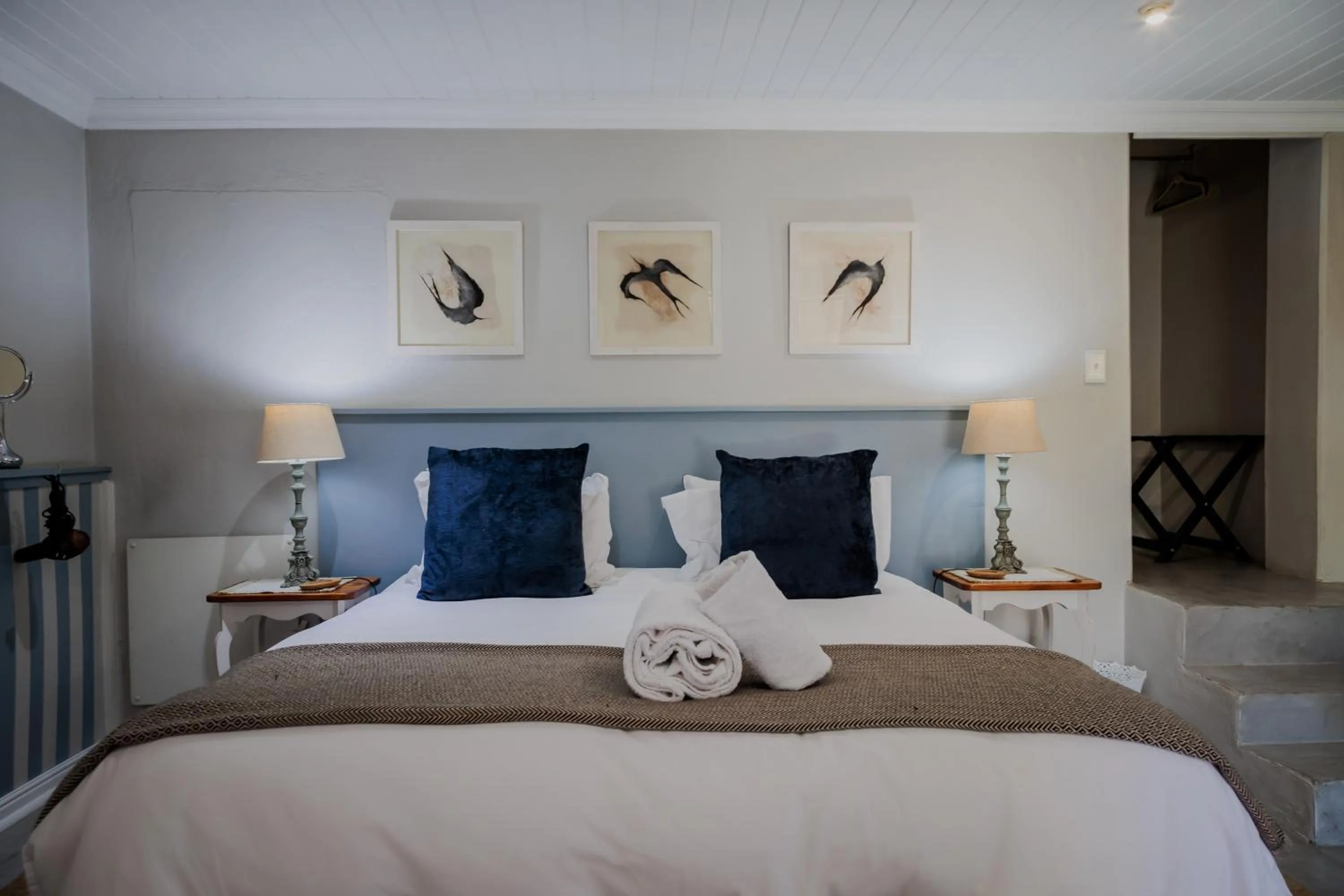 Bed in A Hilltop Country Retreat