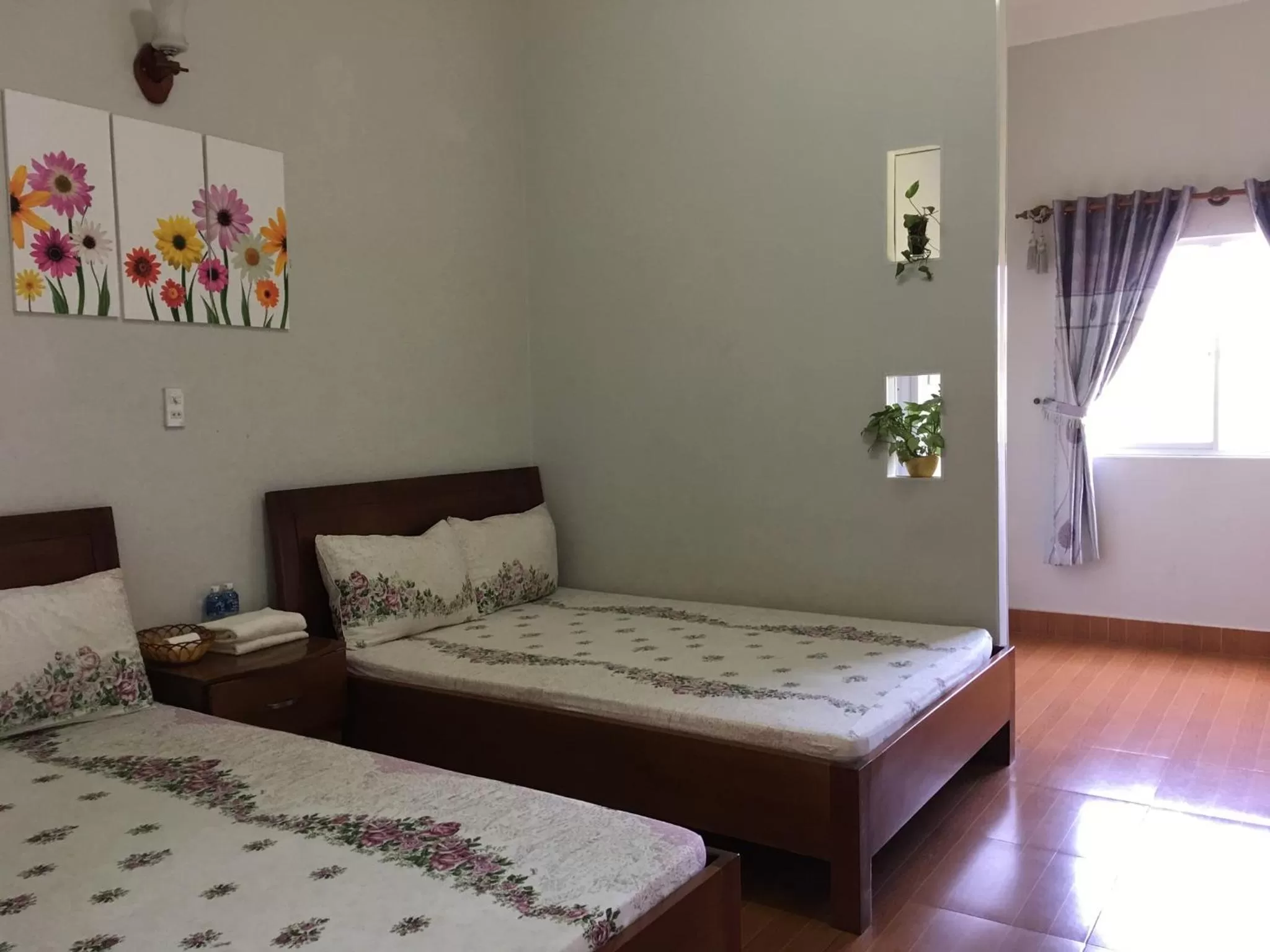 Bed in ANH DUONg 1 HOTEL