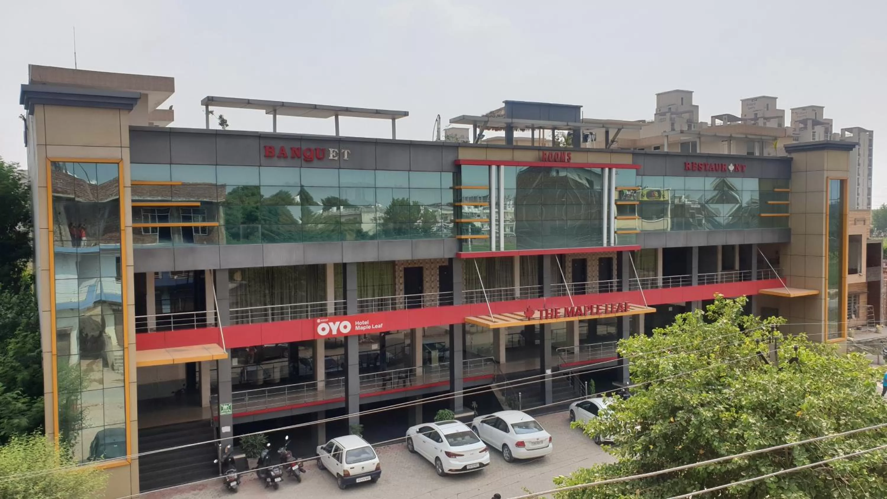 Property building in Maple Leaf Hotel