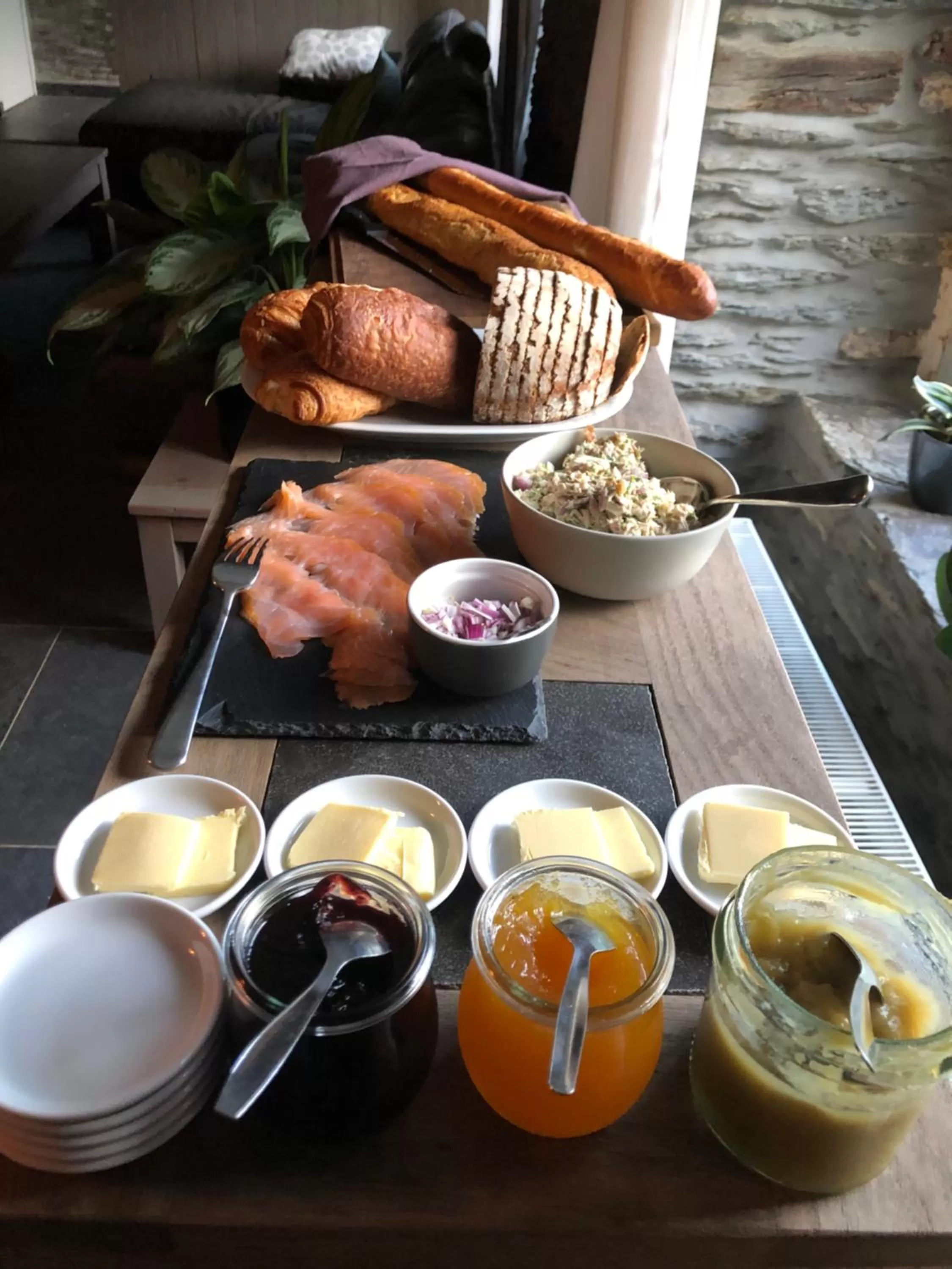 Breakfast in B&B Le Nid d'Hirondelle