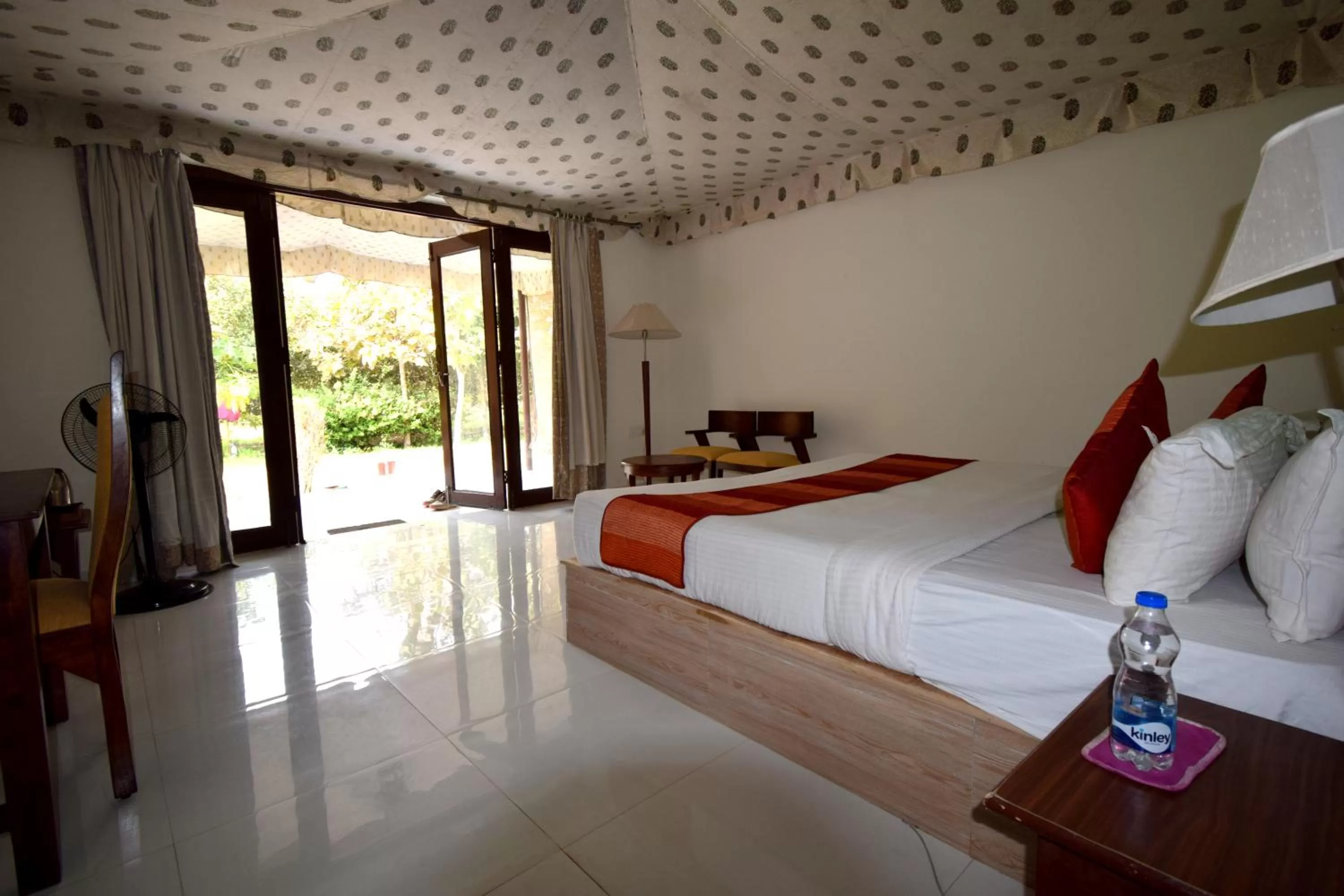 Bed in Sultan Bagh Resort by The Sky Imperial