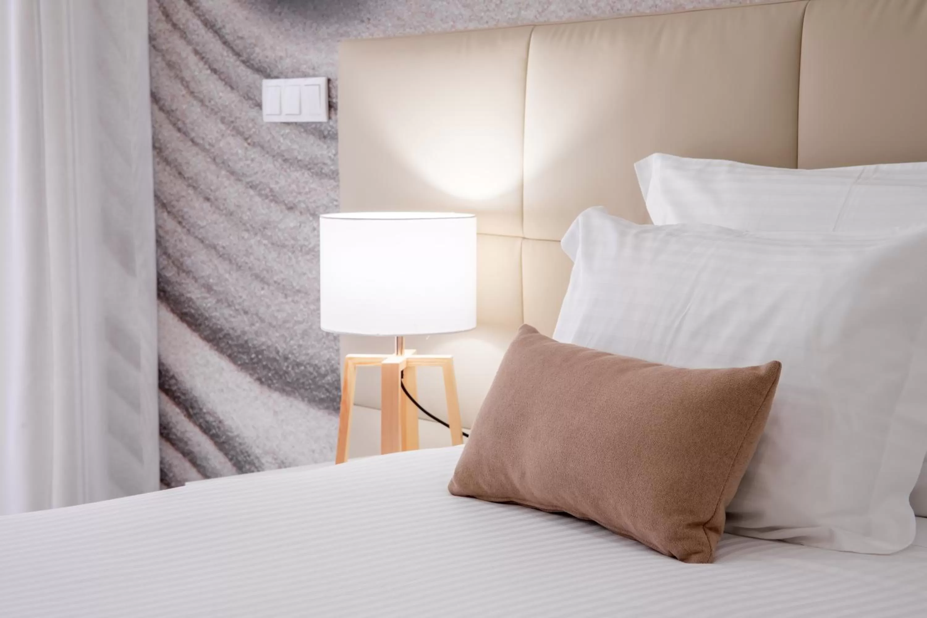 Bed in Lagos Atlantic Hotel