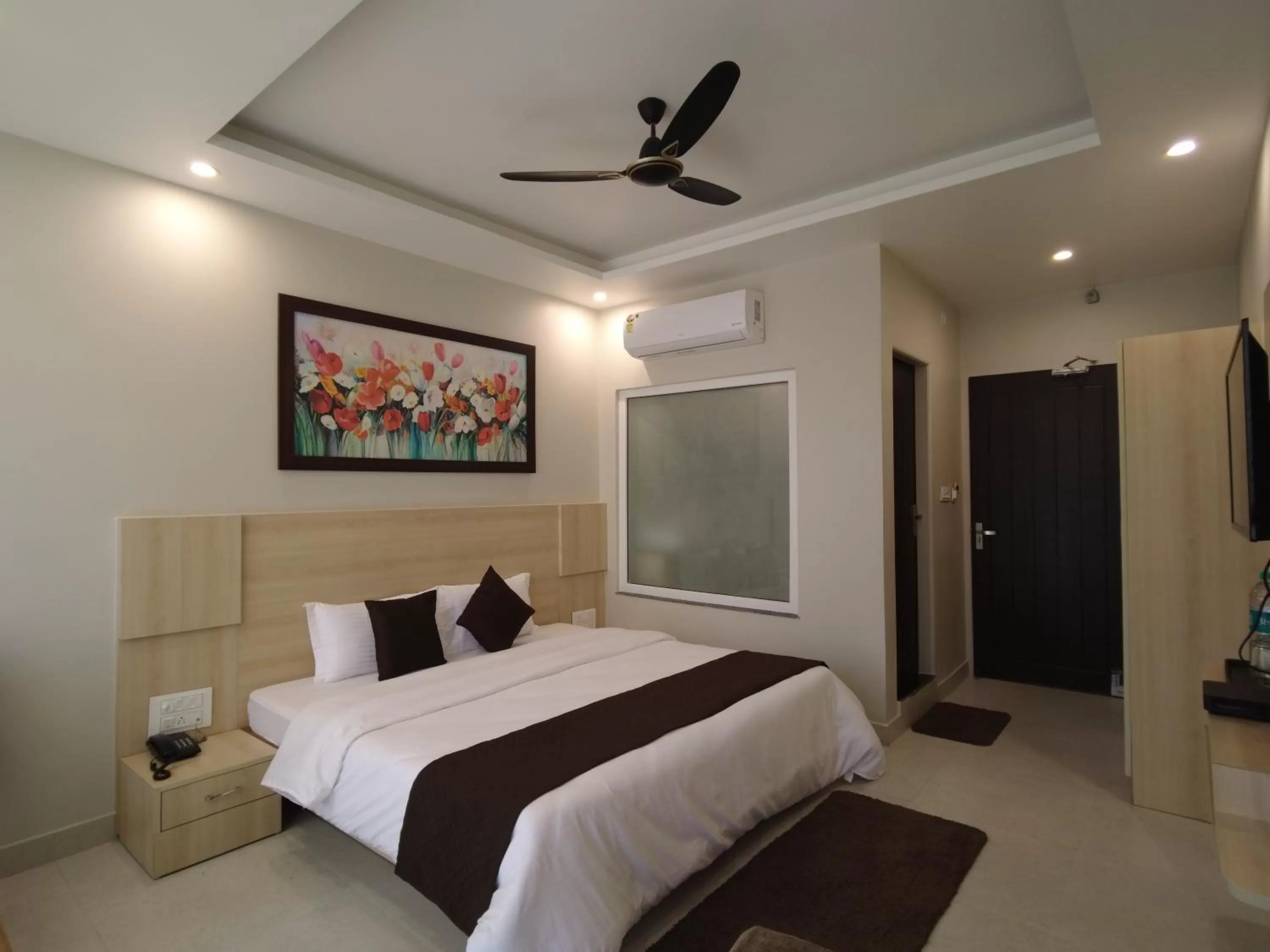 Bed in Punyah Residency Rishikesh