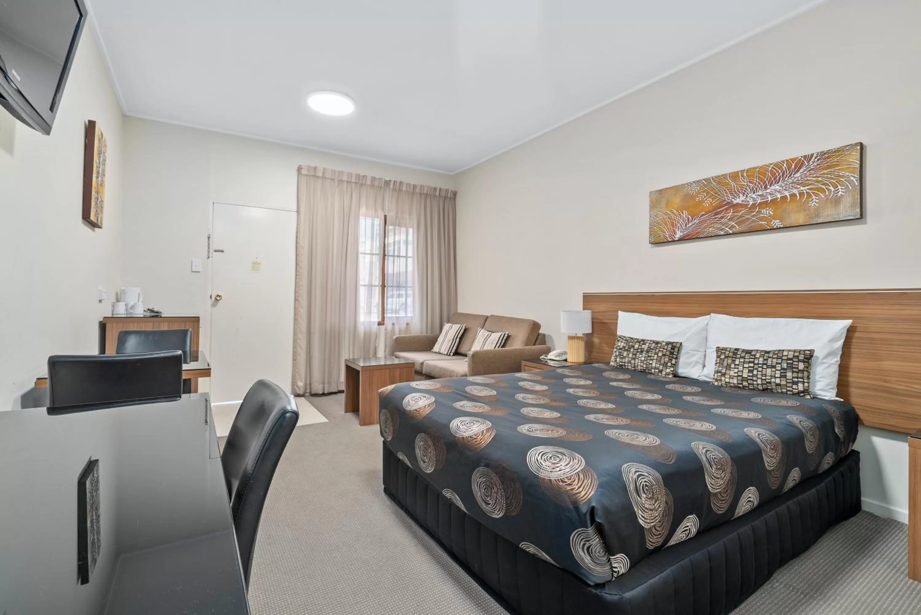 Bedroom, Bed in Sherbourne Terrace Hotel