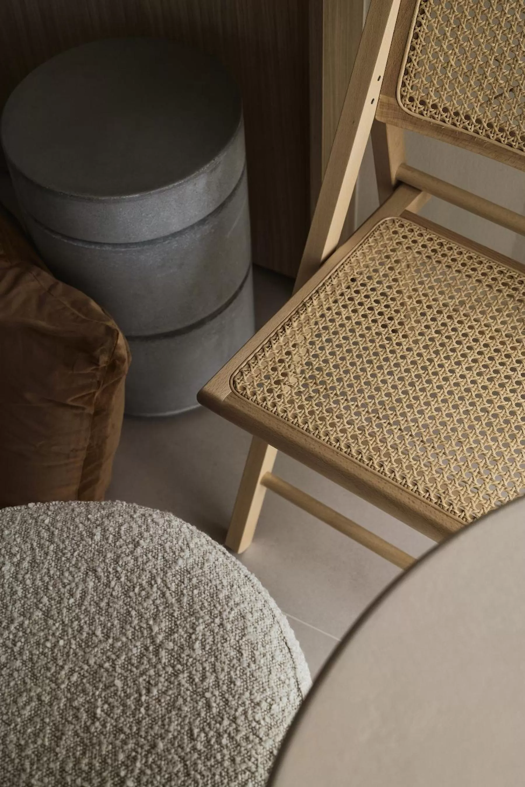 Decorative detail, Seating Area in Enso District Hotel