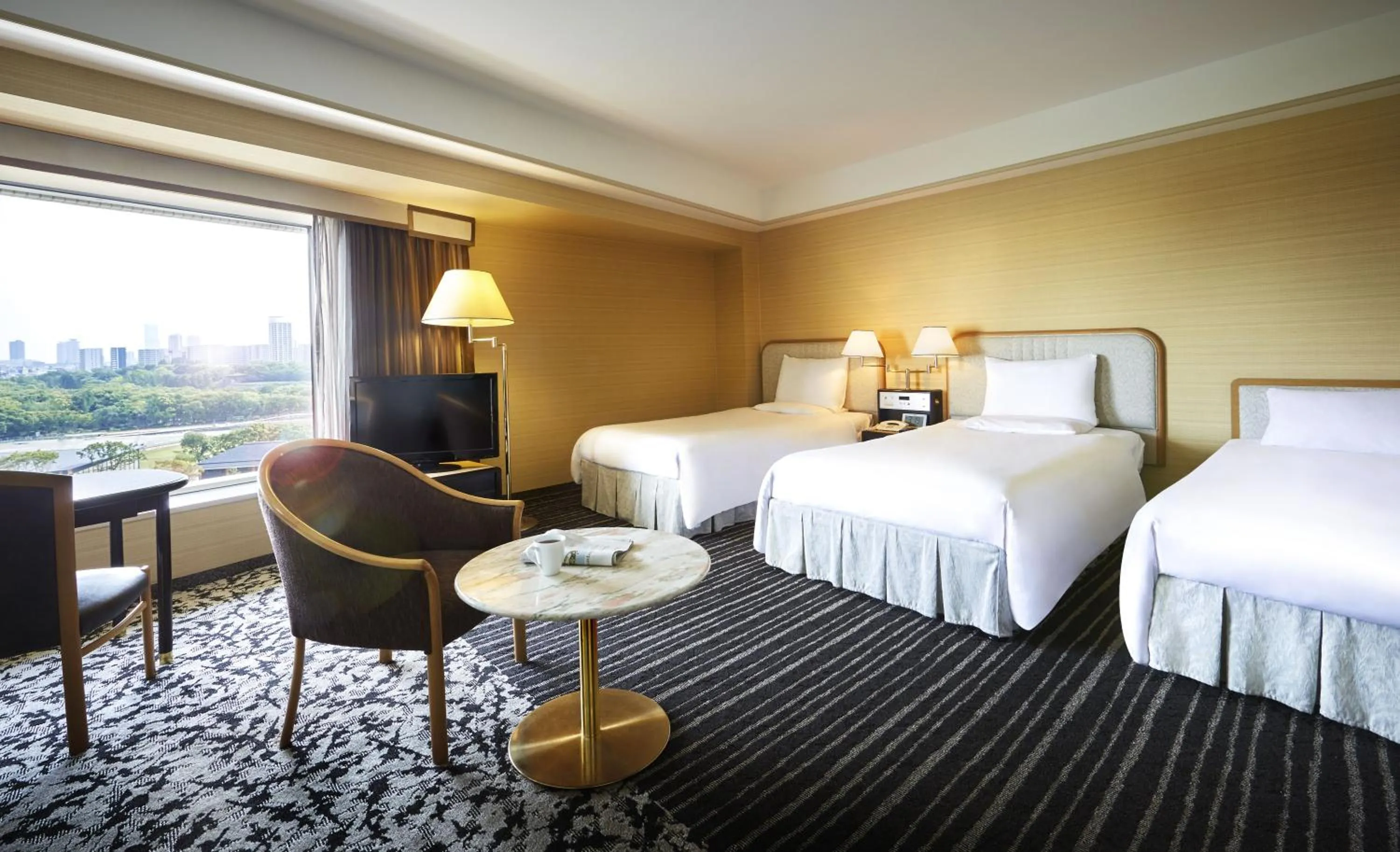 Bedroom, Bed in Hotel New Otani Osaka